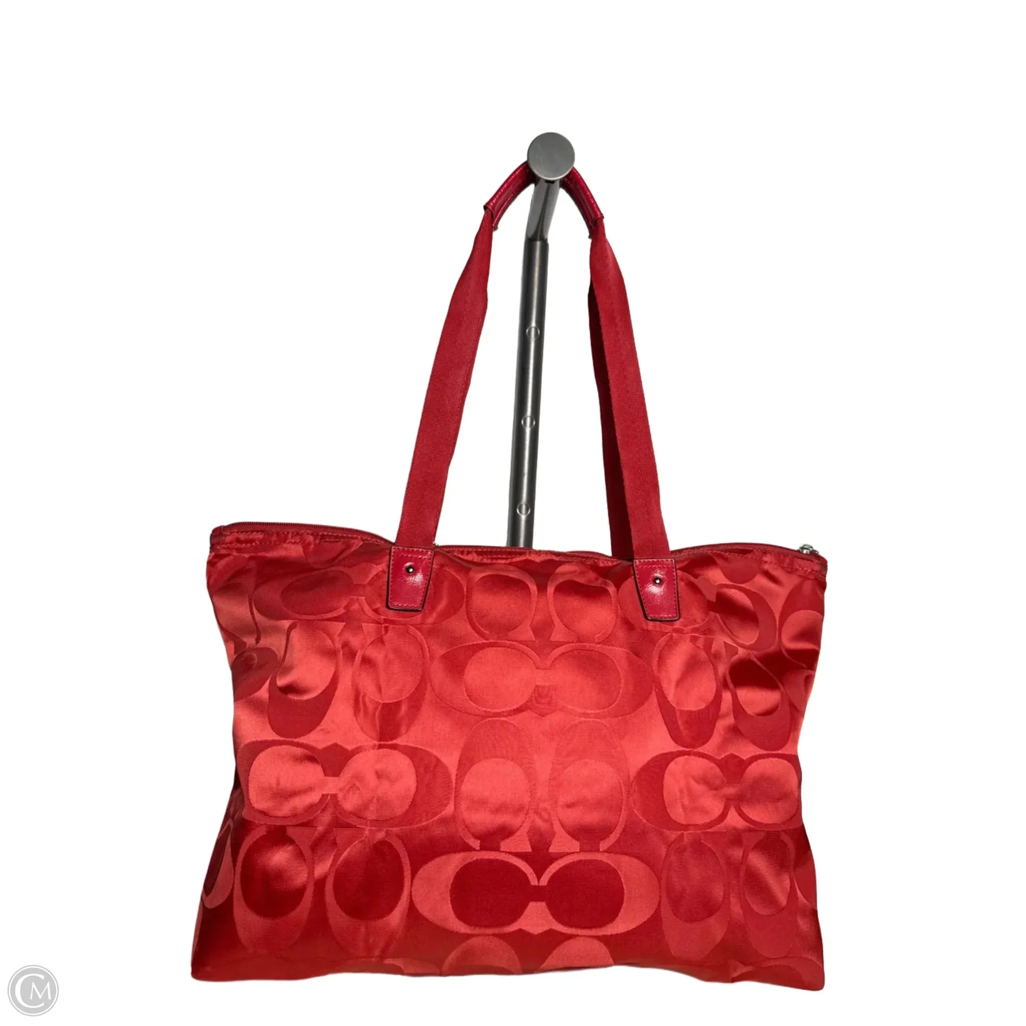 Tote Designer By Coach, Size: Medium