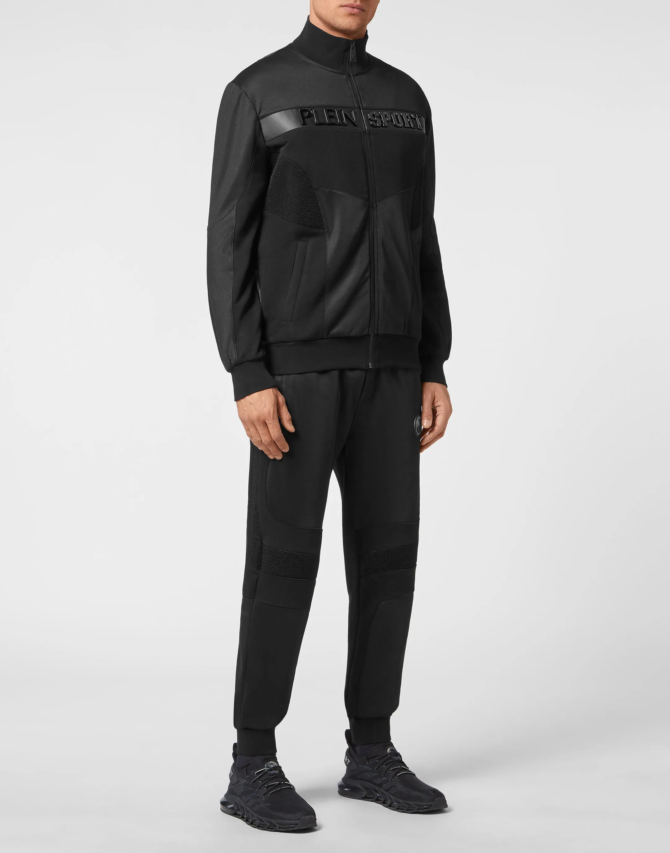 Tracksuit: Zip-up Jacket   jogging pants Statement