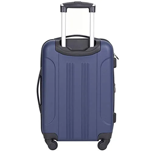 Travelers Club Chicago II Expandable Spinner Carry-On Luggage, Cobalt Blue, 20-Inch