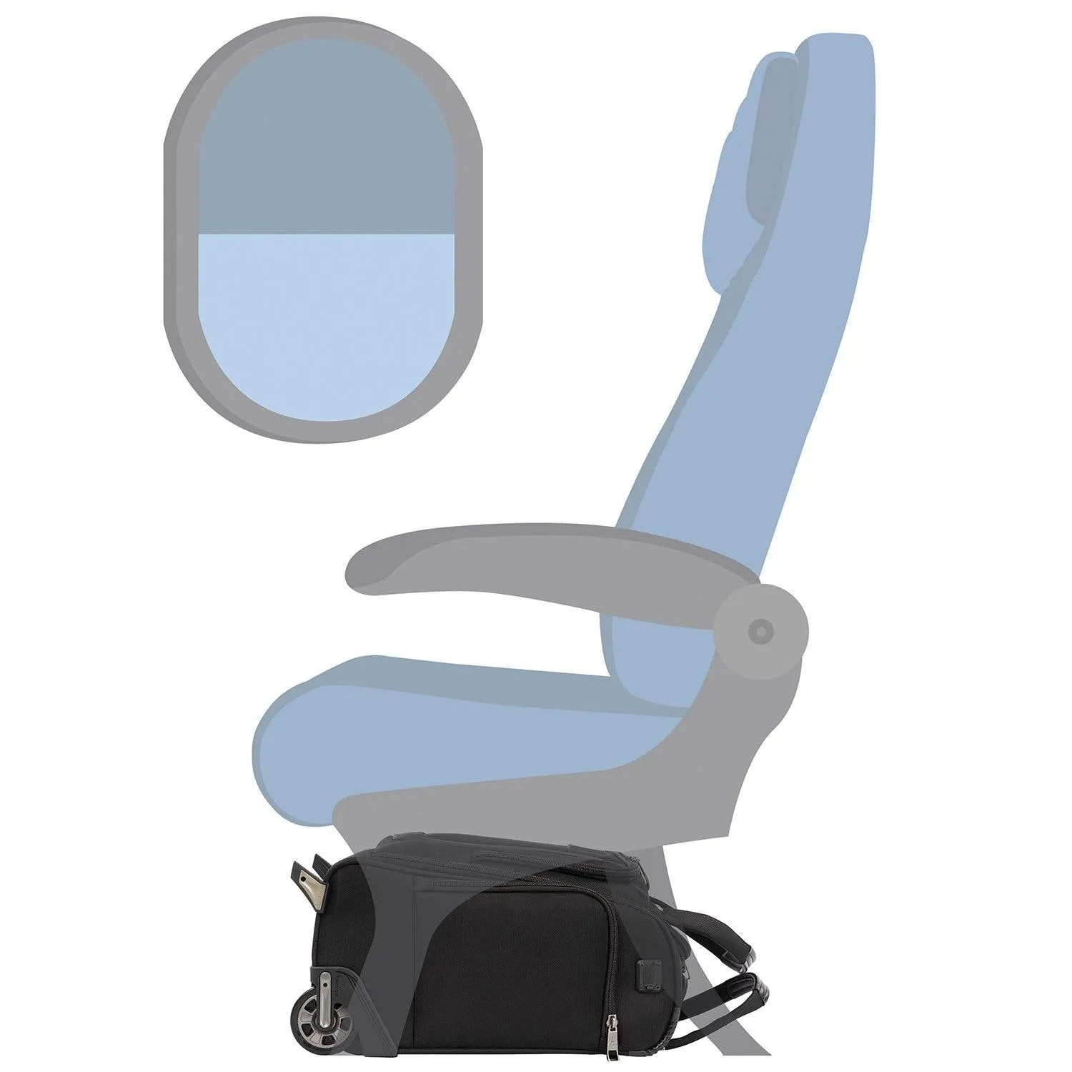 TravelPro Crew Versapack Valise Cabine Roulante à Placer Sous le Siège Travelpro