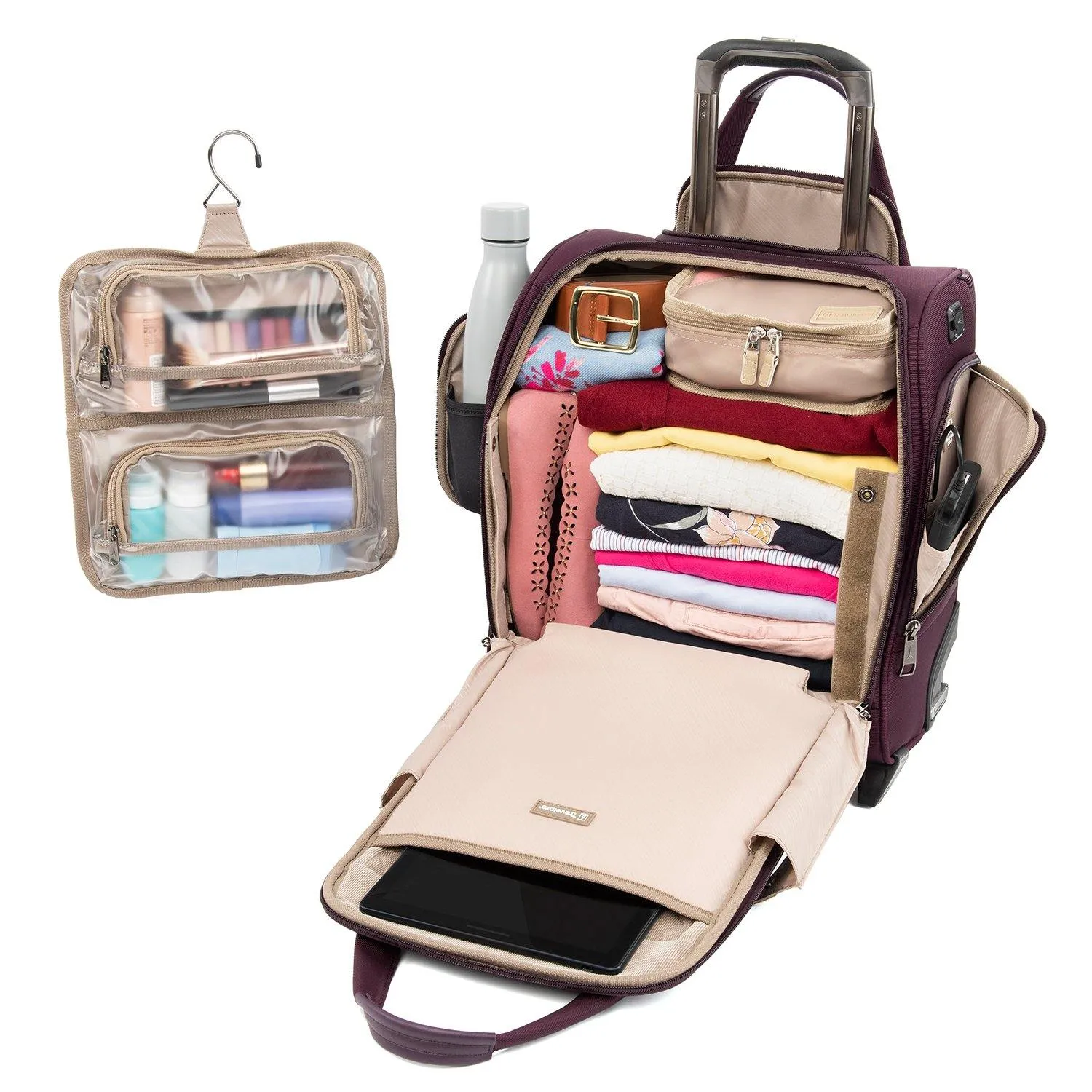 TravelPro Crew Versapack Valise Cabine Roulante à Placer Sous le Siège Travelpro
