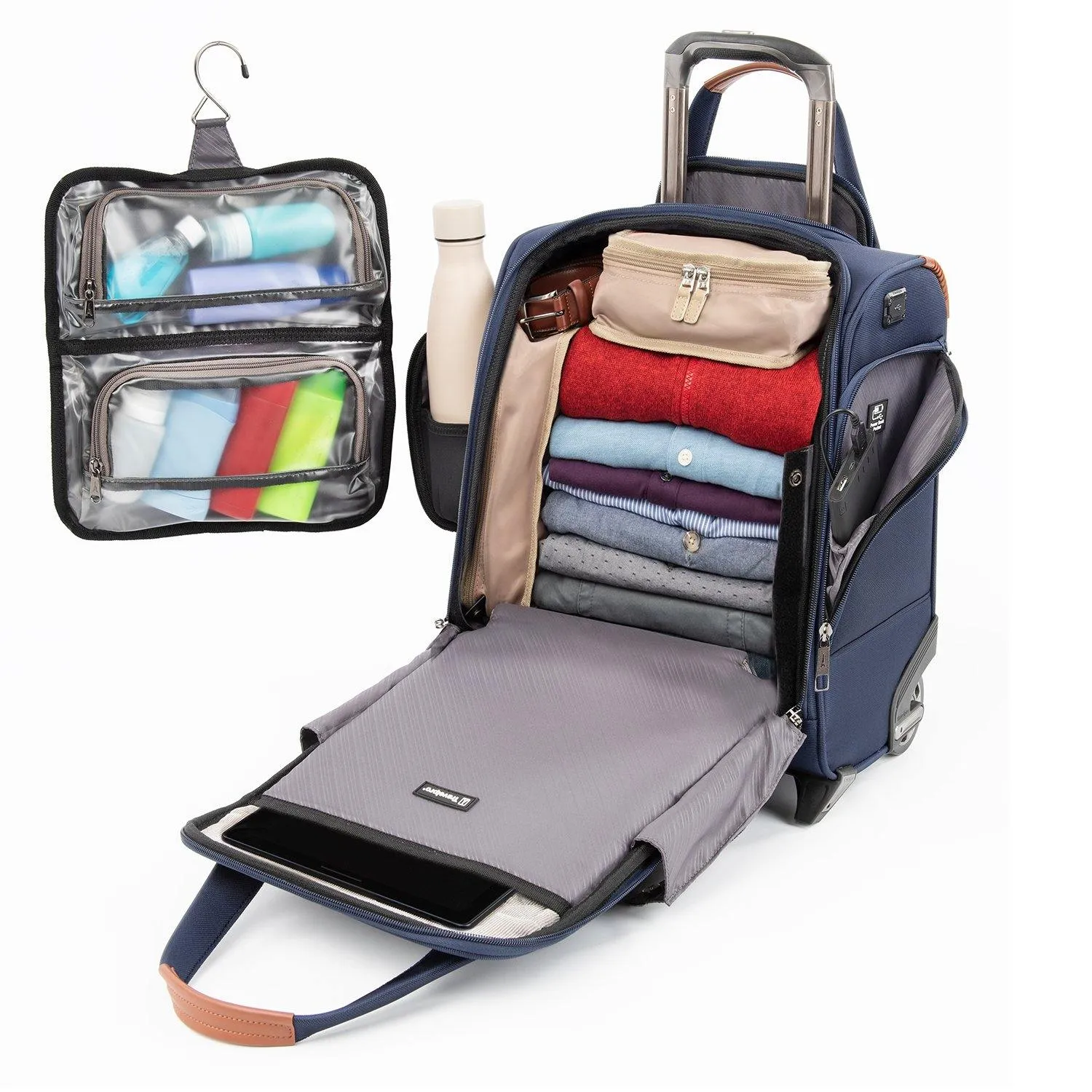 TravelPro Crew Versapack Valise Cabine Roulante à Placer Sous le Siège Travelpro