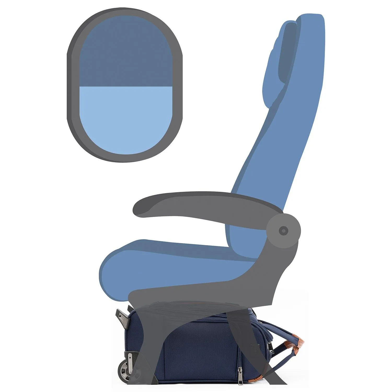 TravelPro Crew Versapack Valise Cabine Roulante à Placer Sous le Siège Travelpro