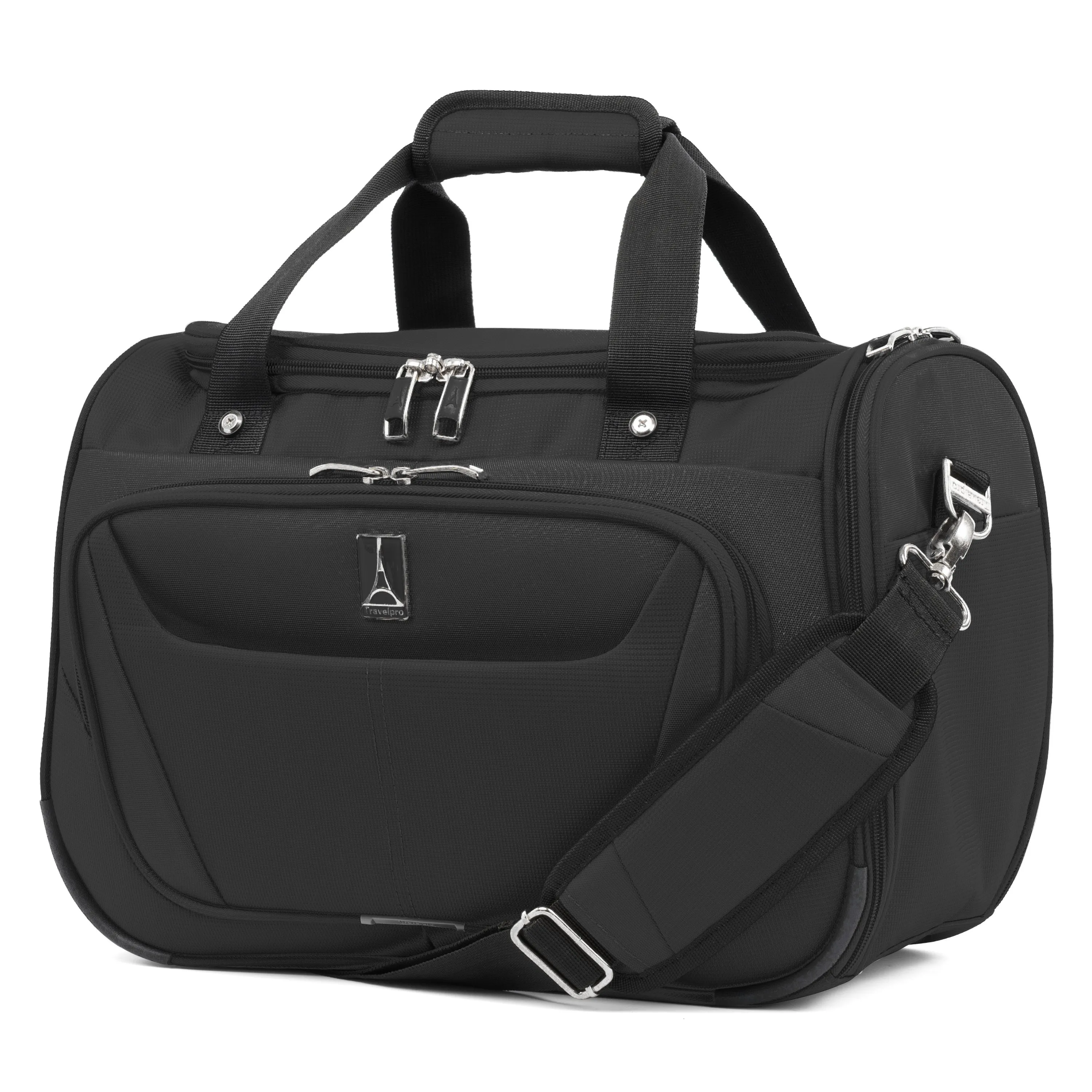 Travelpro Maxlite 5 Ensemble Souple 2 Pièces Valise Cabine Extensible Verticale 2 Roues / Sac Souple Sous Siège, Valise Légère, Sacs pour Hommes et Femmes Travelpro