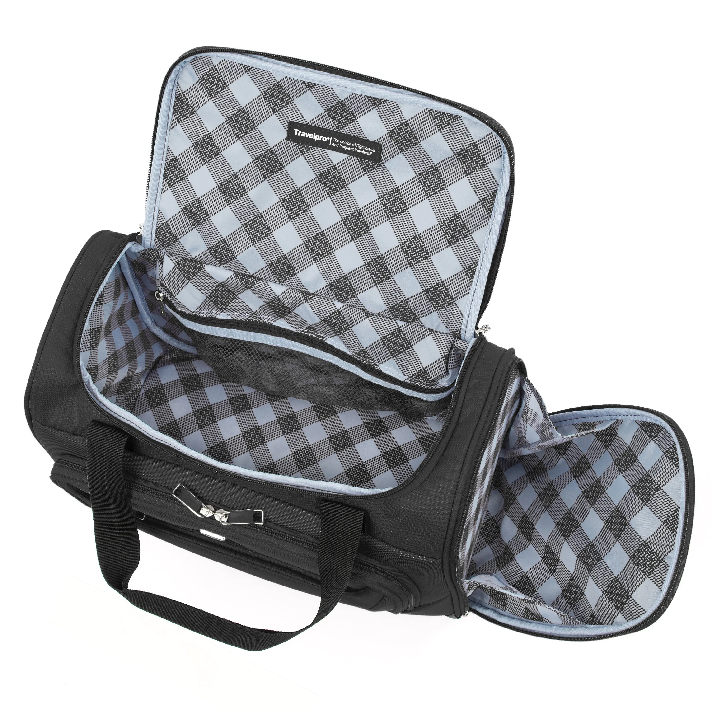 Travelpro Maxlite 5 Ensemble Souple 2 Pièces Valise Cabine Extensible Verticale 2 Roues / Sac Souple Sous Siège, Valise Légère, Sacs pour Hommes et Femmes Travelpro