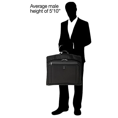 Travelpro Platinum Elite-Bi-Fold Carry-On Garment Bag, Shadow Black, 22-Inch
