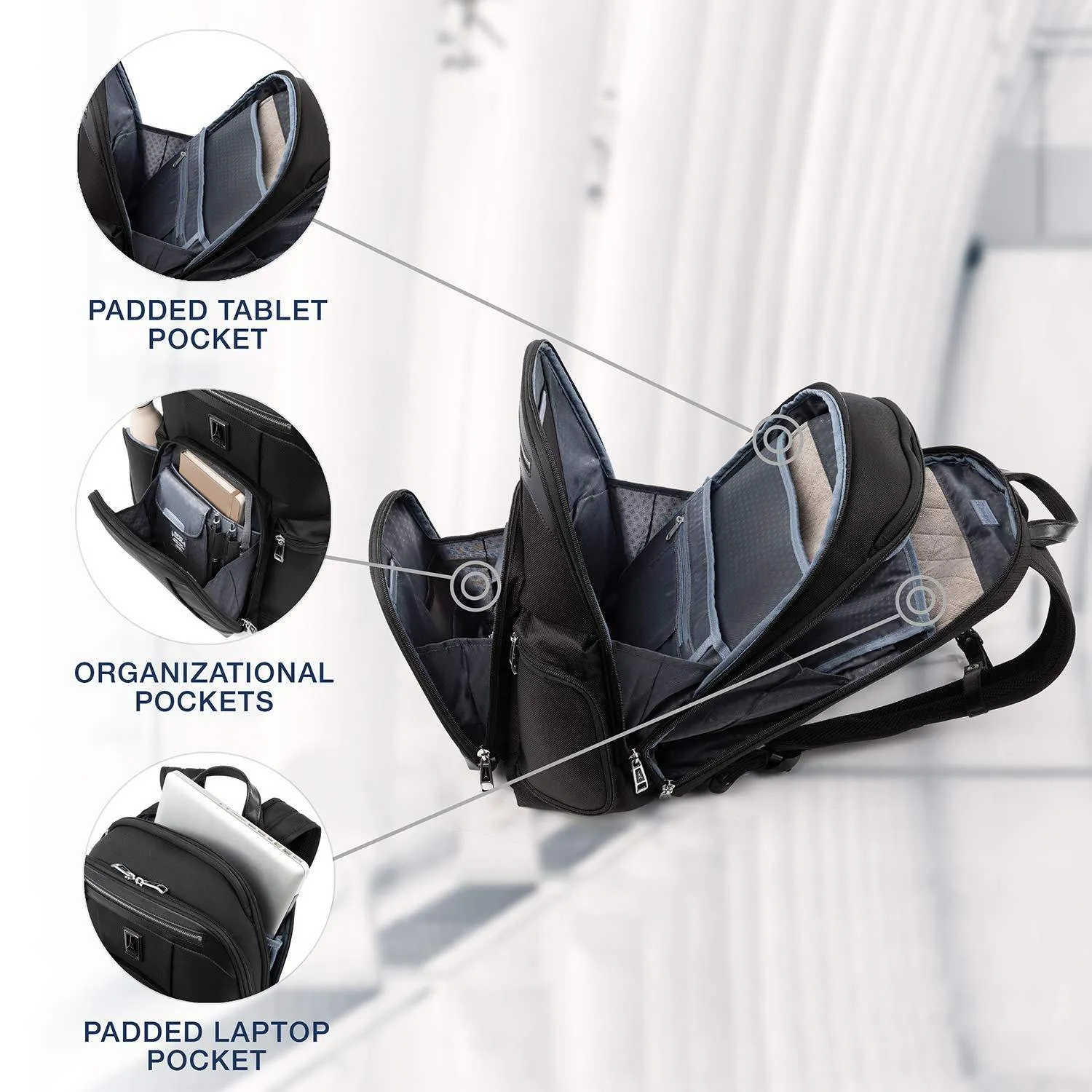 Sac à dos professionnel TravelPro Platinum Elite pour voyage