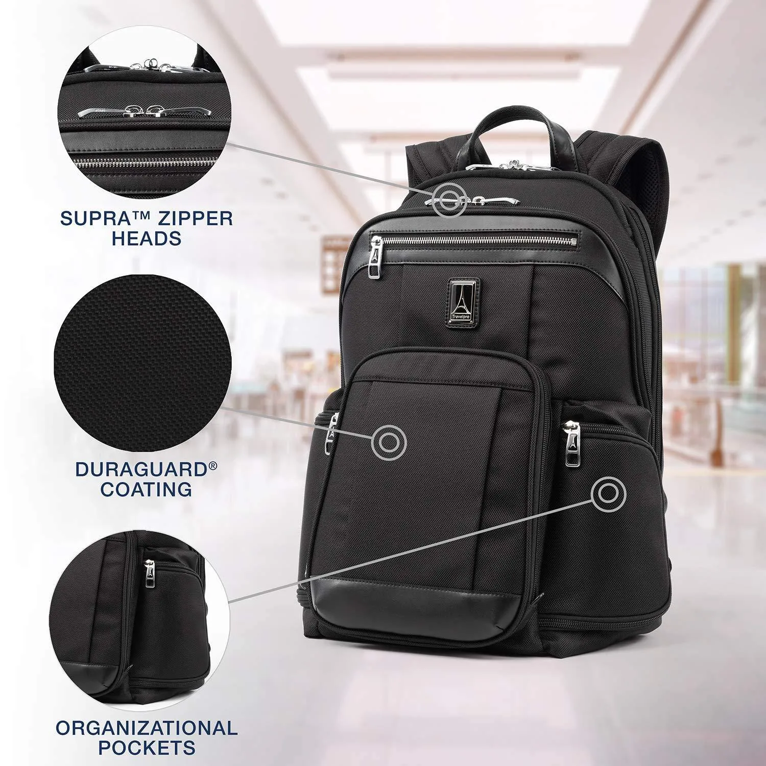 Sac à dos professionnel TravelPro Platinum Elite pour voyage