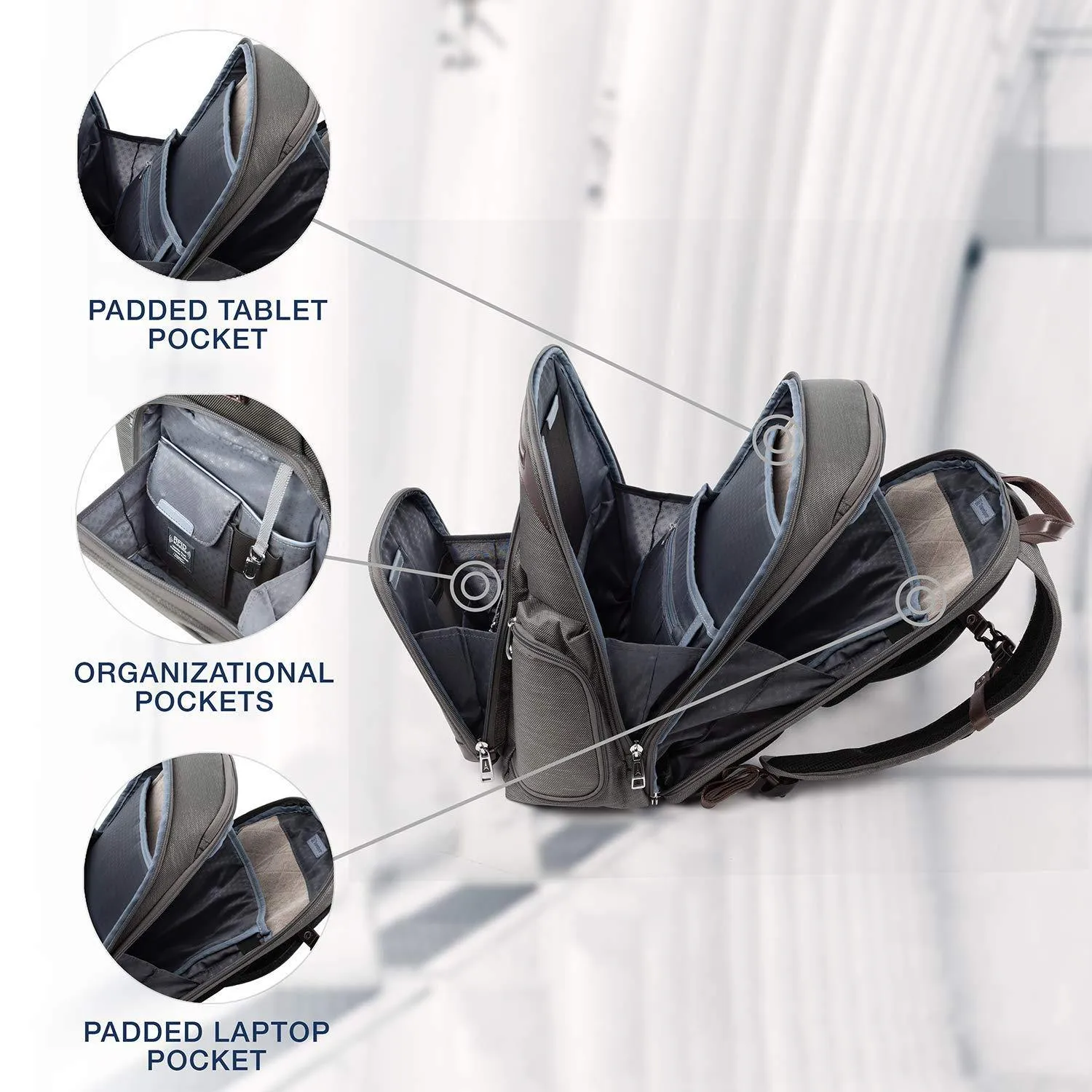 Sac à dos professionnel TravelPro Platinum Elite pour voyage