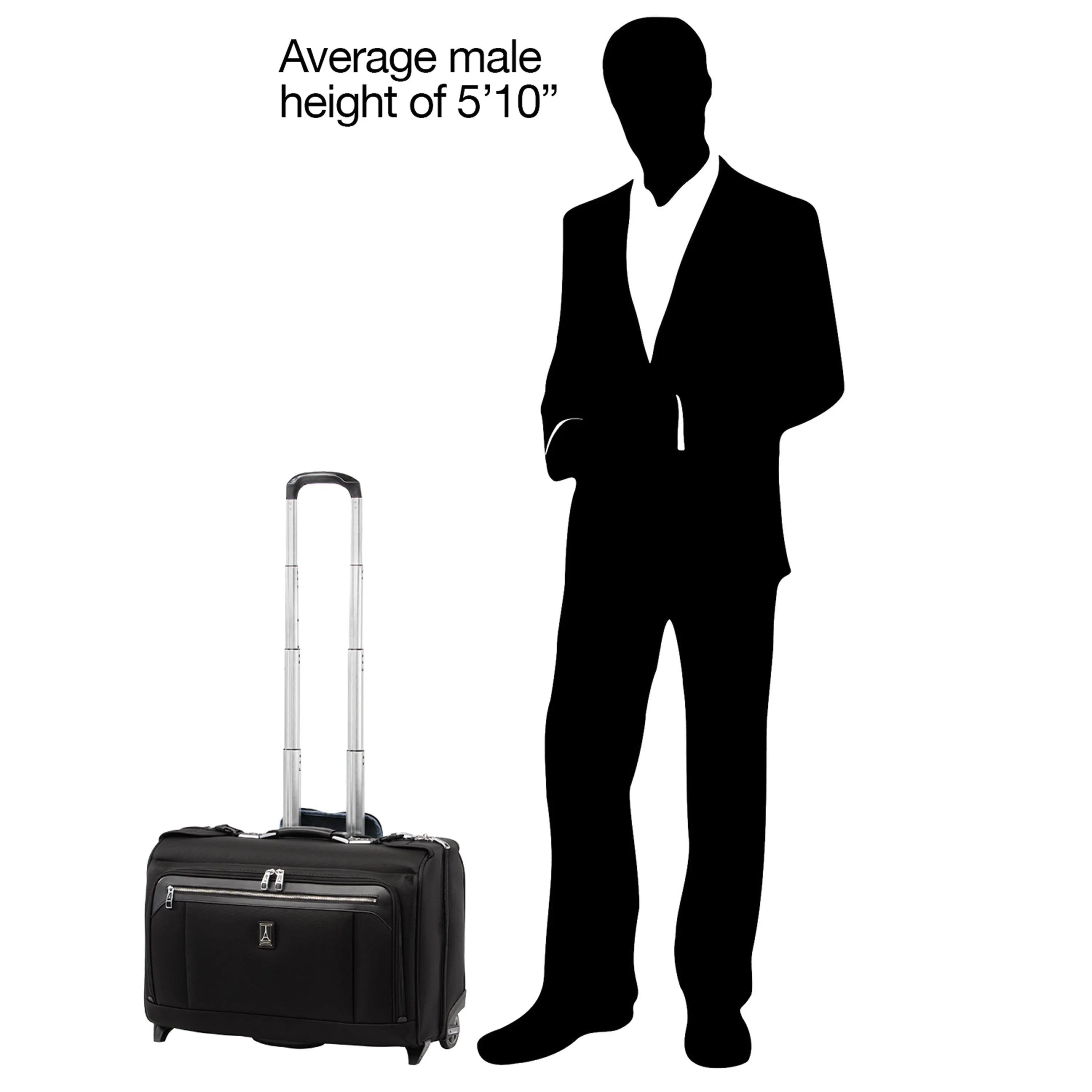 TravelPro Platinum Elite Valise Cabine à Roulettes pour Vêtements
