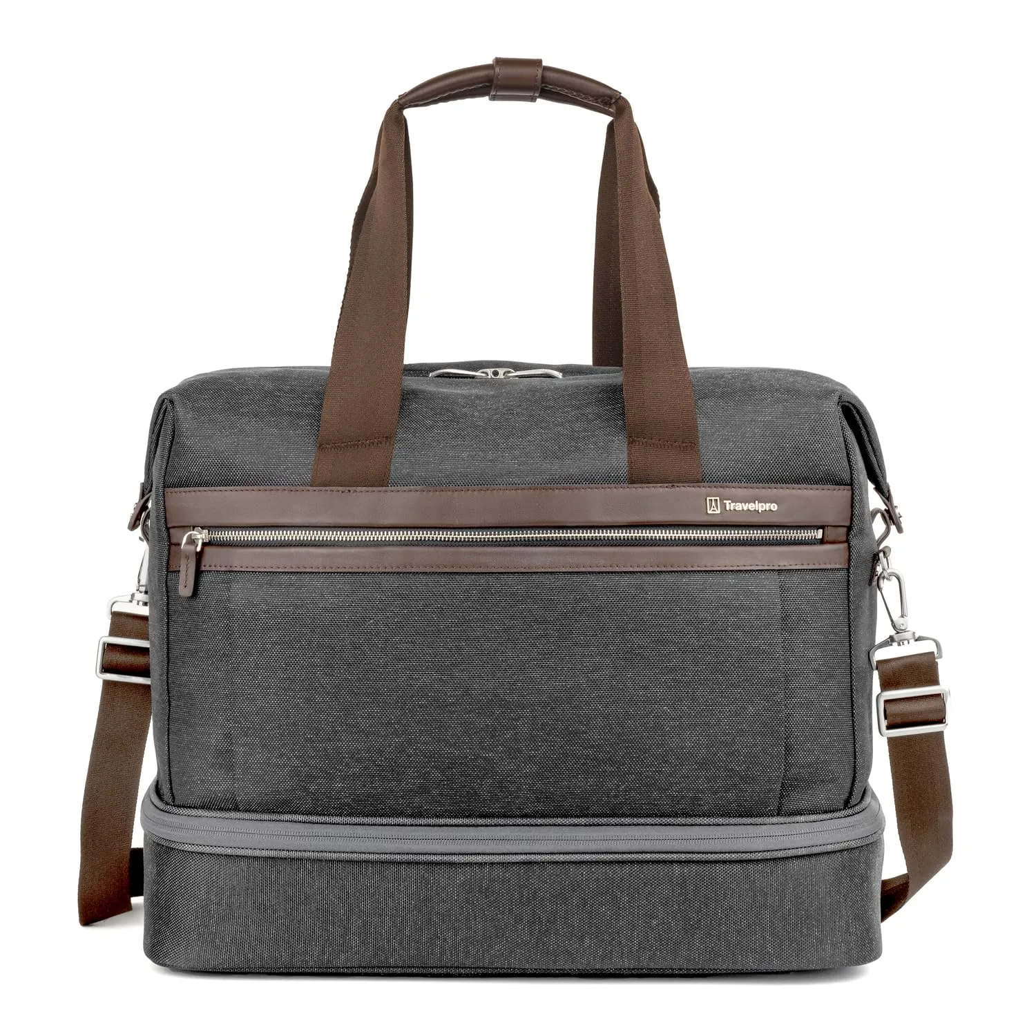 Travelpro Platinum Elite Valise Cabine Souple Weekend à Fond Détachable (18,5 Pouces) Bagages Travelpro