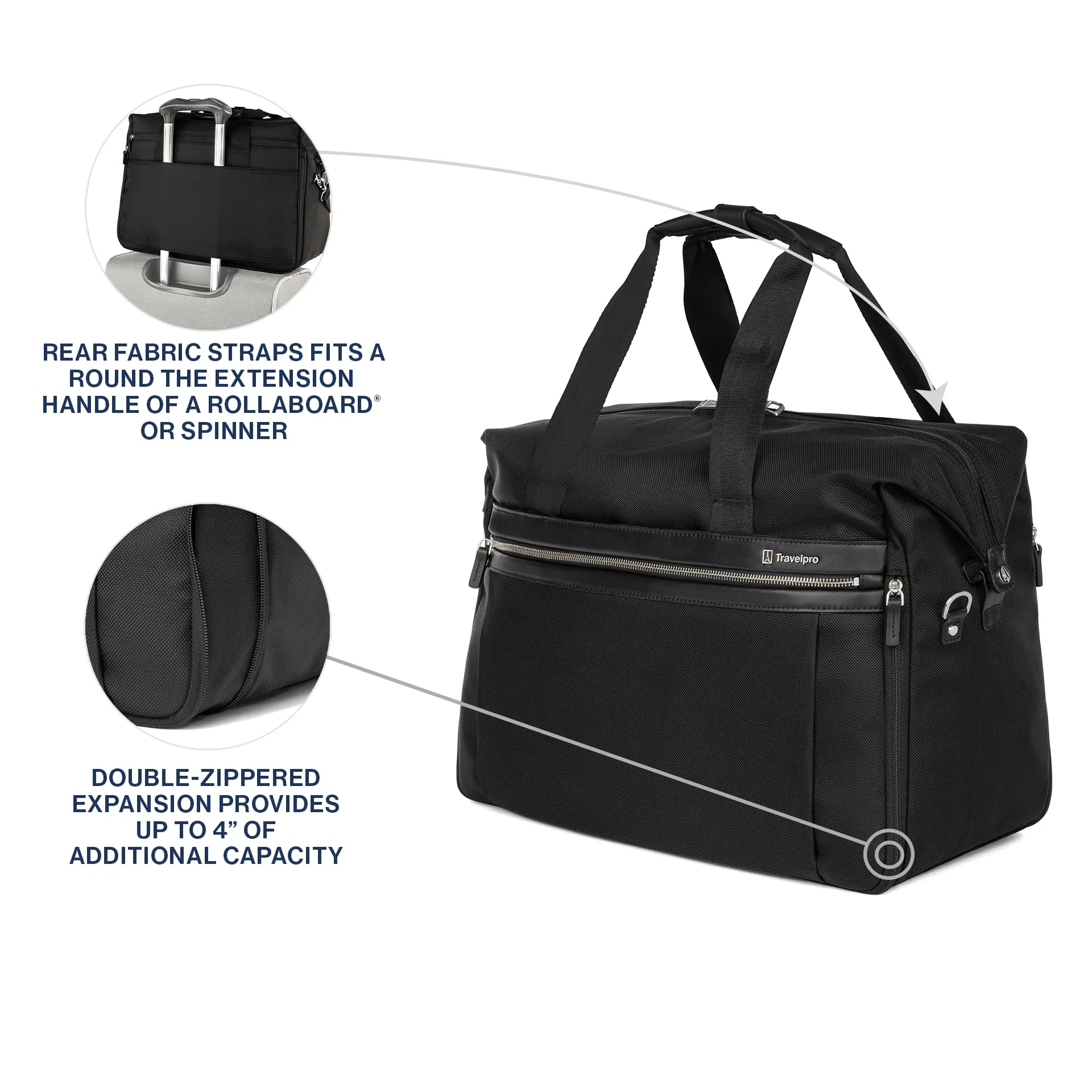Travelpro Platinum Elite Sac de Voyage Souple Cabine (19 Pouces) Bags Travelpro