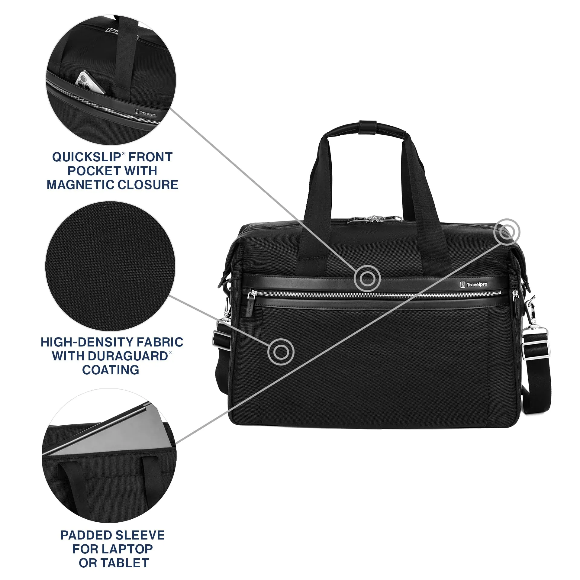 Travelpro Platinum Elite Sac de Voyage Souple Cabine (19 Pouces) Bags Travelpro