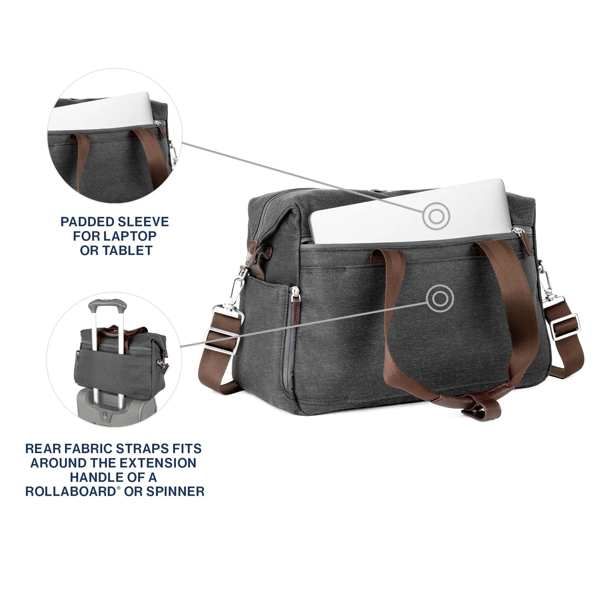 Travelpro Platinum Elite Sac de Voyage Souple Cabine à Placer Sous le Siège