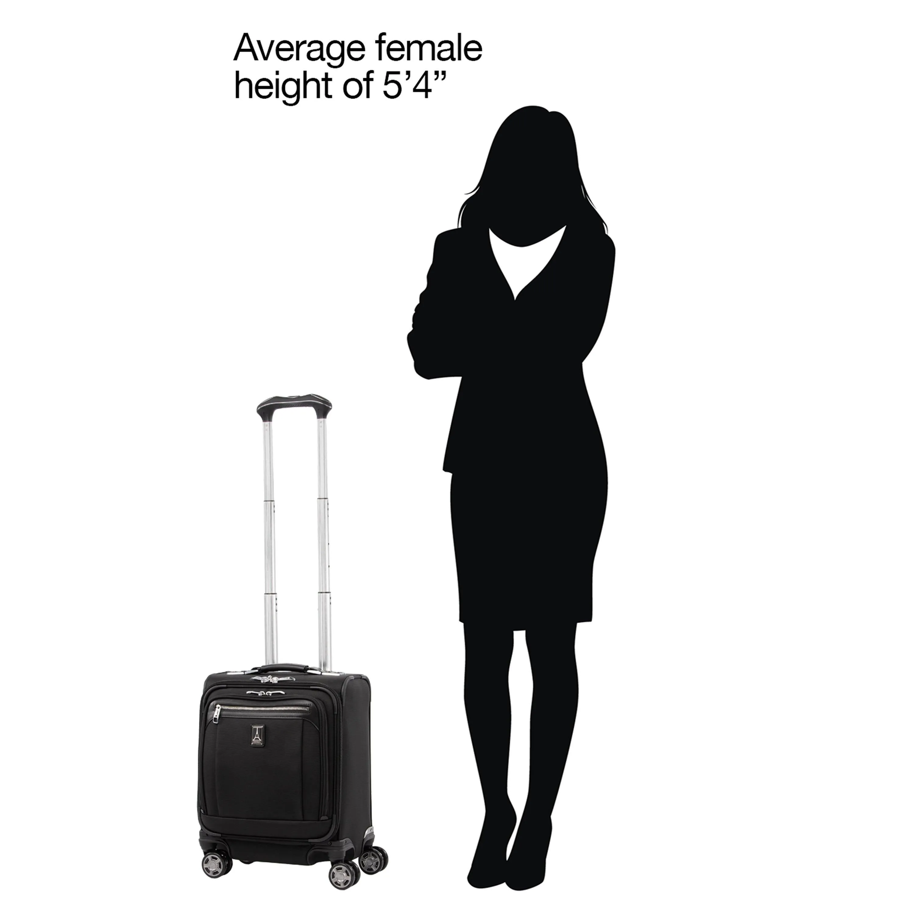 TravelPro Platinum Elite Valise Cabine Tournante et Sac Fourre-Tout Travelpro