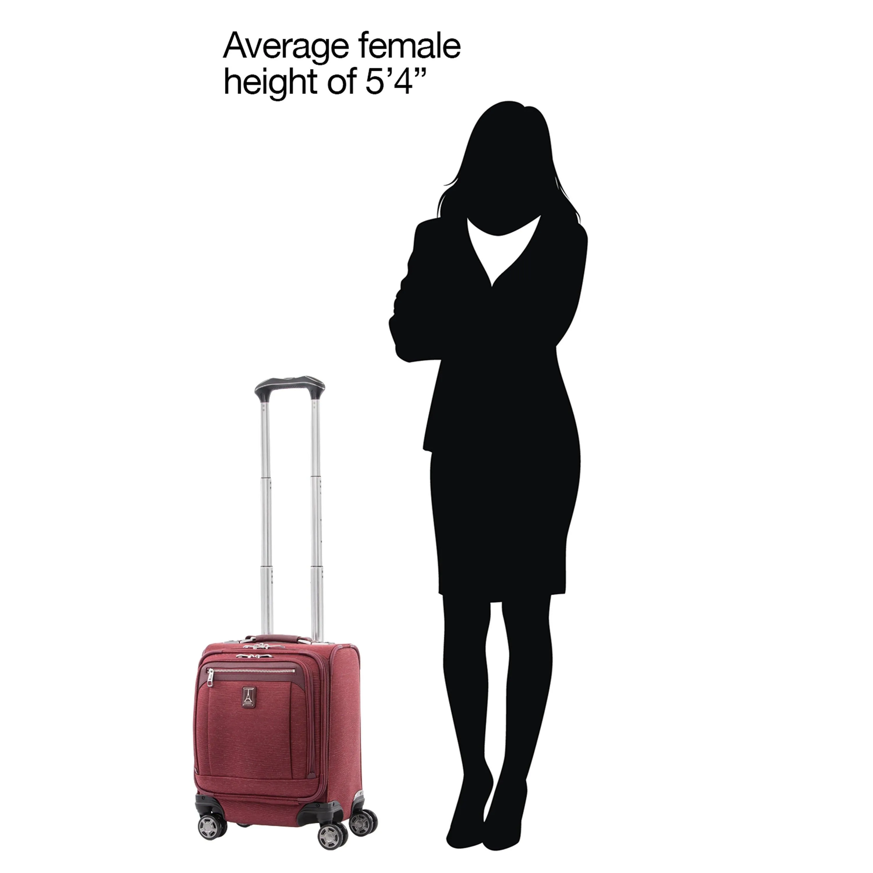 TravelPro Platinum Elite Valise Cabine Tournante et Sac Fourre-Tout Travelpro