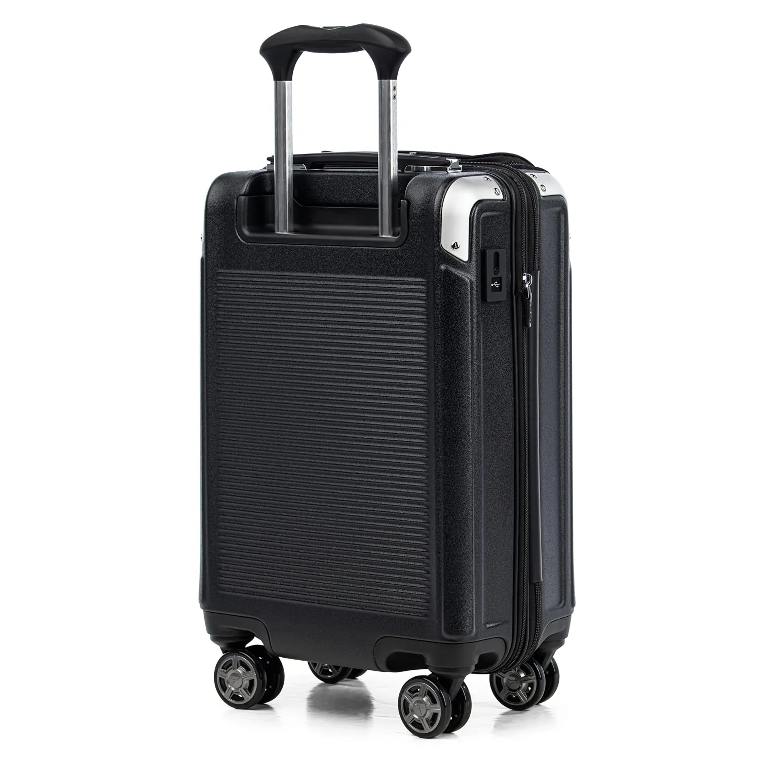 Travelpro Platinum Elite Valise Rigide Expandable avec Roues Spinner et Verrou TSA, Coque Dure en Polycarbonate, Poche pour Ordinateur Portable, Format Cabine 20 Pouces, Travelpro