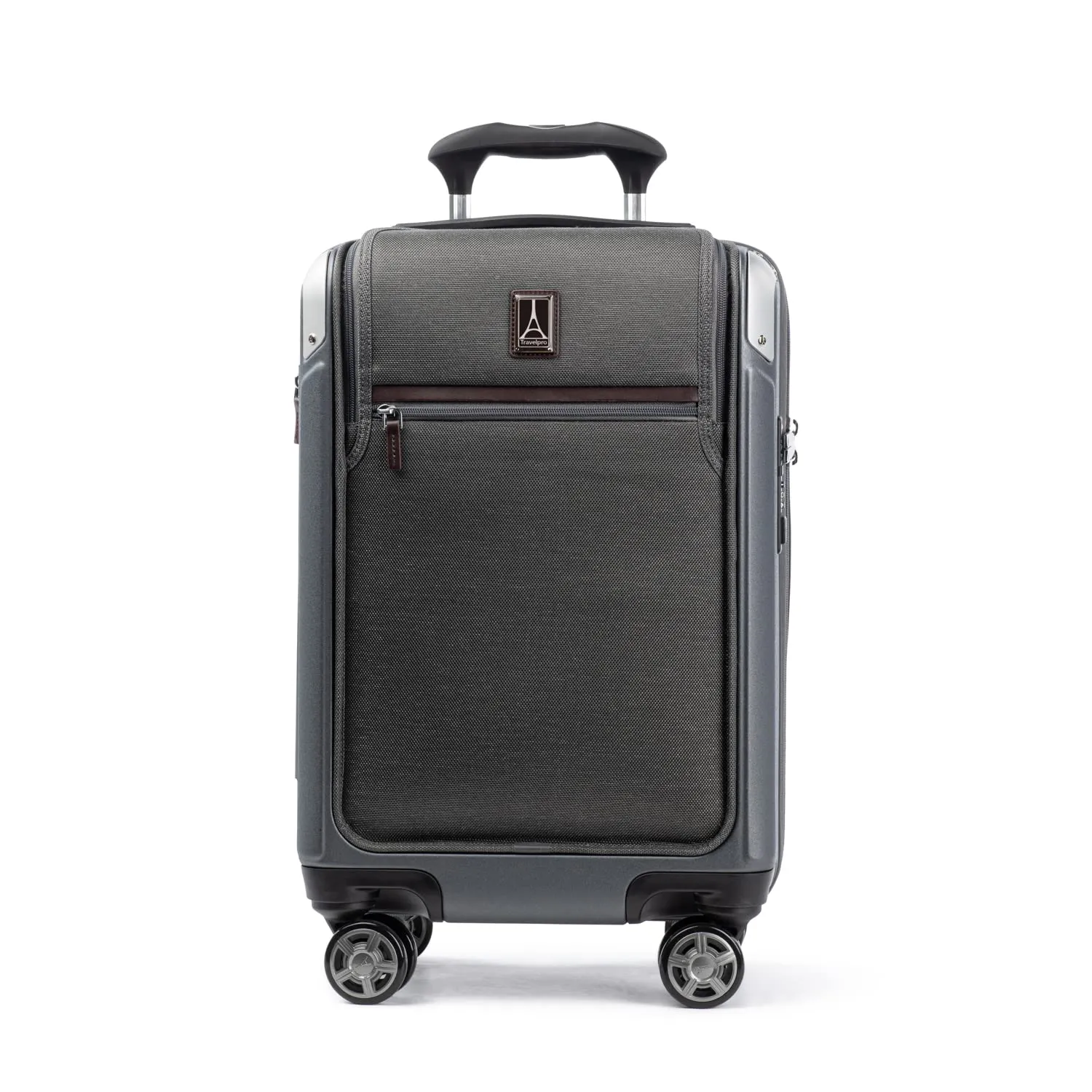 Travelpro Platinum Elite Valise Rigide Expandable avec Roues Spinner et Verrou TSA, Coque Dure en Polycarbonate, Poche pour Ordinateur Portable, Format Cabine 20 Pouces, Travelpro