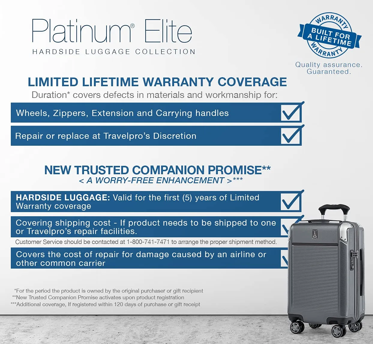Travelpro Platinum Elite Valise Rigide Expandable avec Roues Spinner et Verrou TSA, Coque Dure en Polycarbonate, Poche pour Ordinateur Portable, Format Cabine 20 Pouces, Travelpro