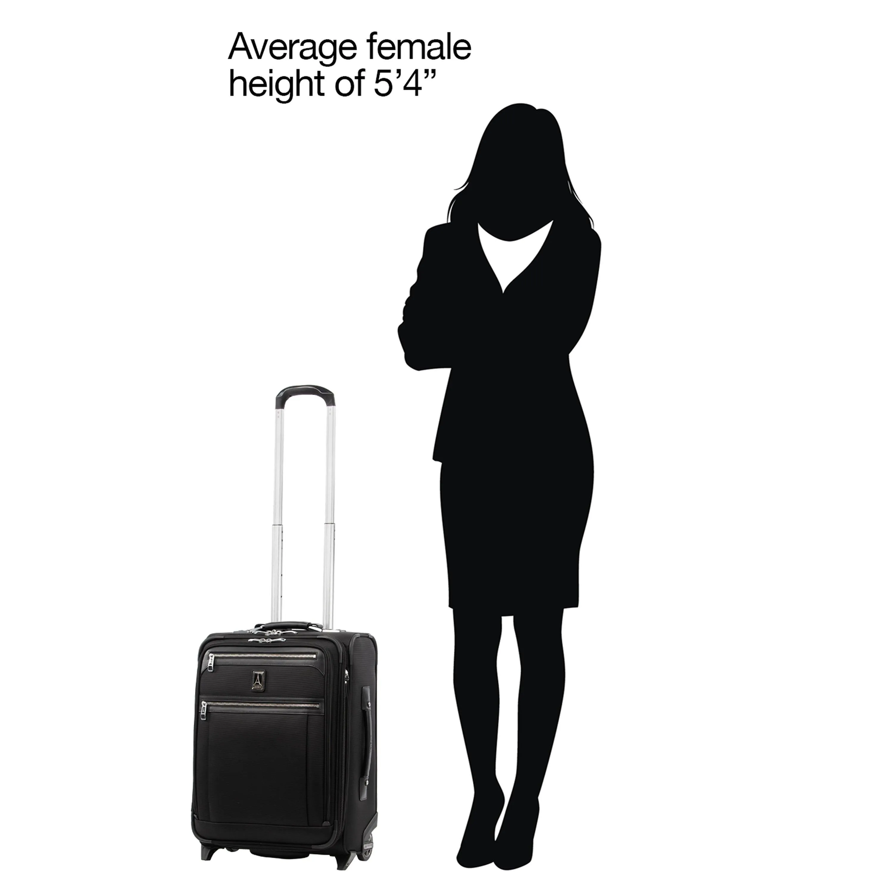 TravelPro Platinum Elite International Valise Cabine Extensible à Roulettes Travelpro