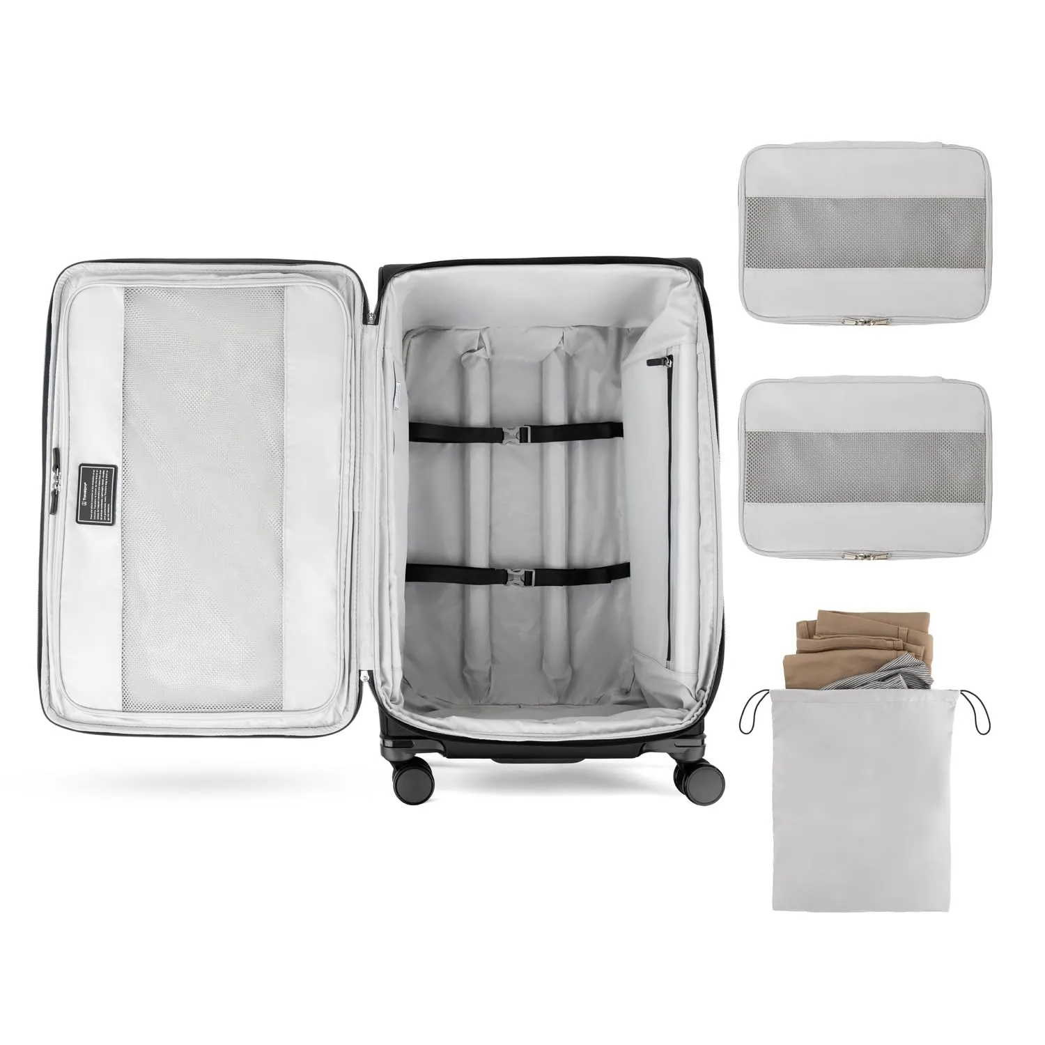 Travelpro Versapack   Valise souple légère extensible 29 pouces avec roulettes pivotantes pour bagages enregistrés