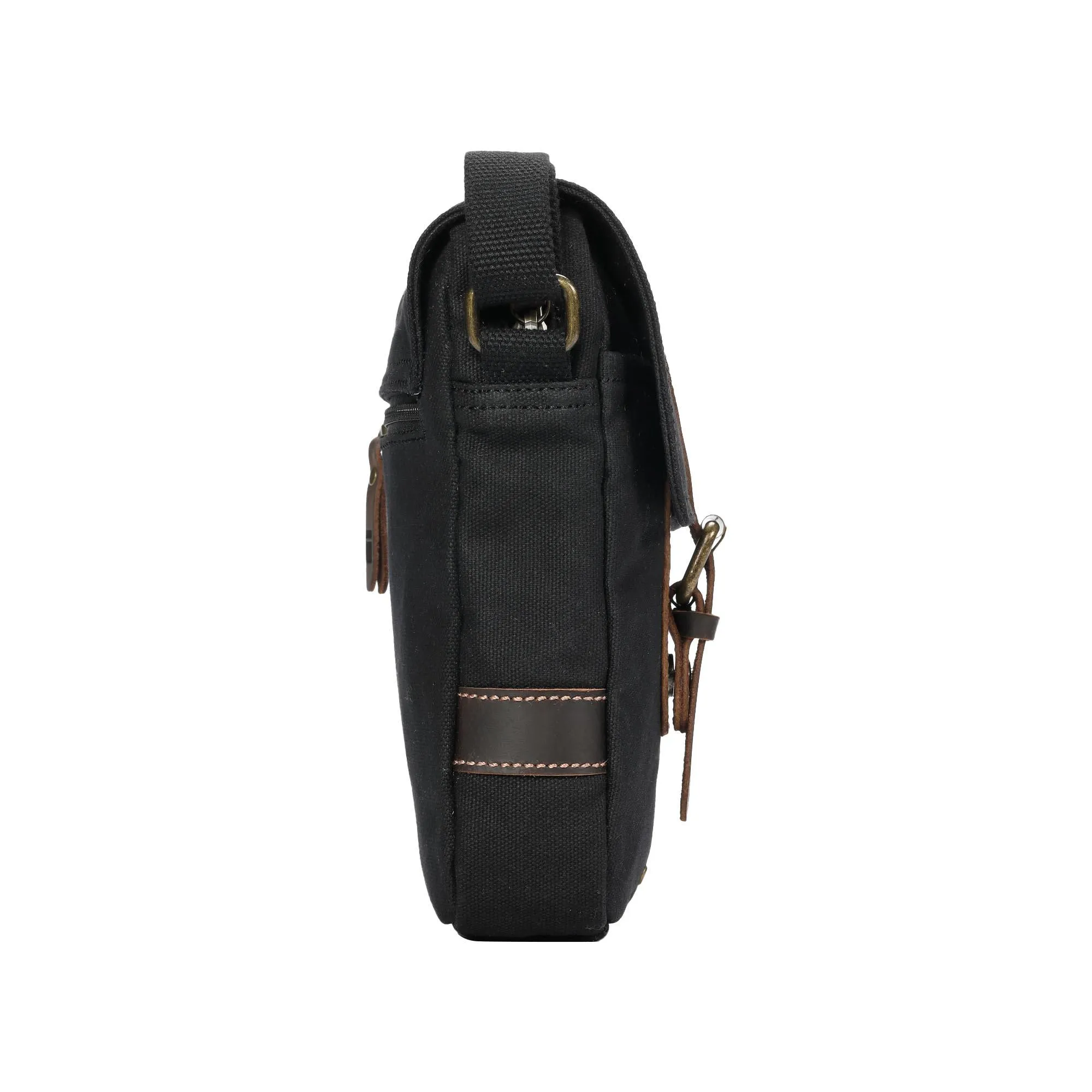 Troop London Heritage Canvas Crossbody Shoulder Bag