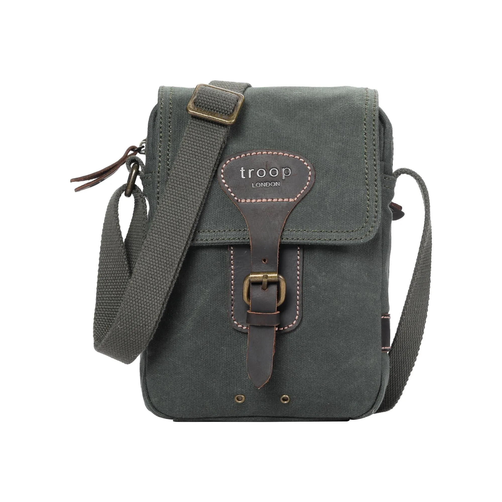 Troop London Heritage Canvas Crossbody Shoulder Bag