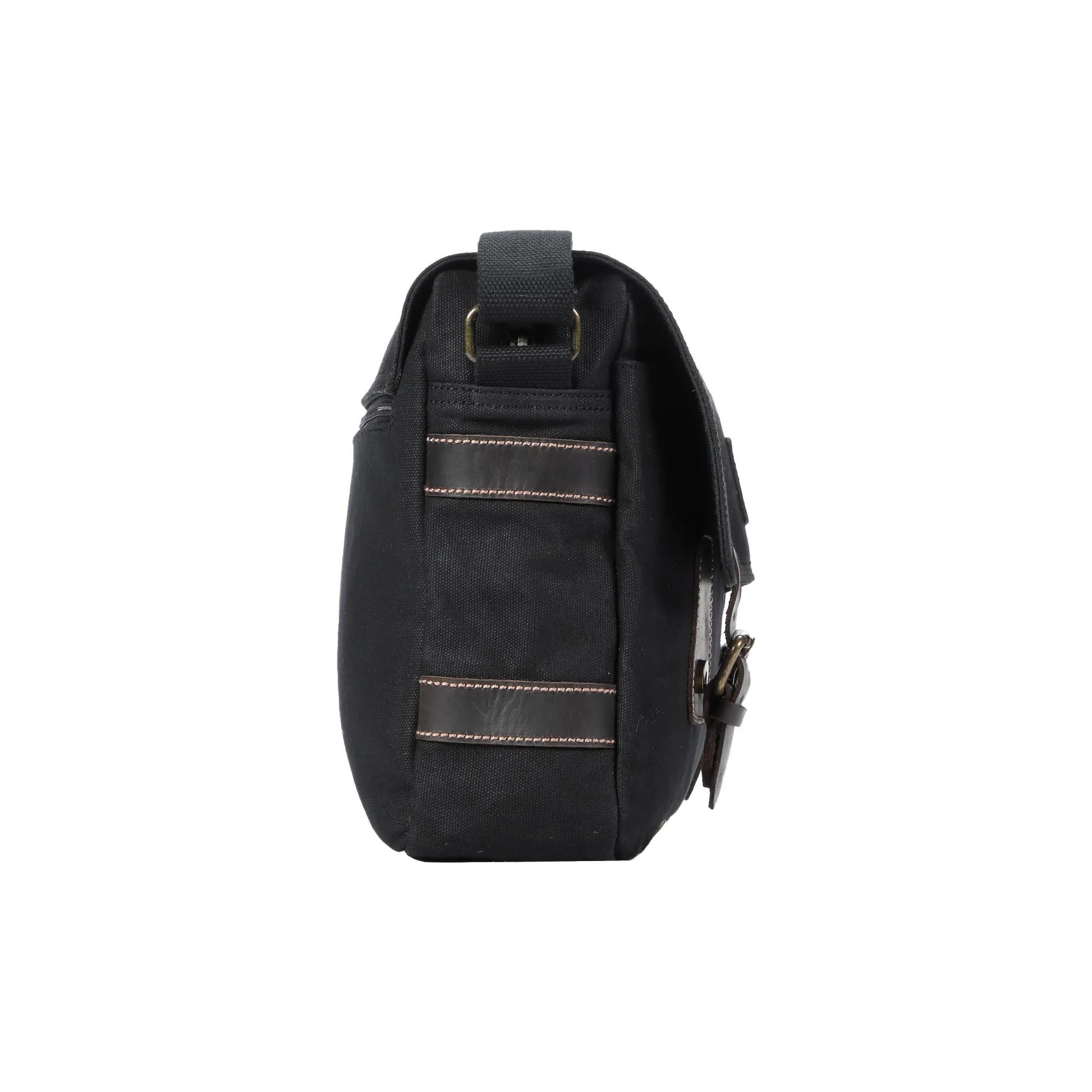 Troop London Heritage Canvas Messenger Shoulder Bag 13?? Laptop