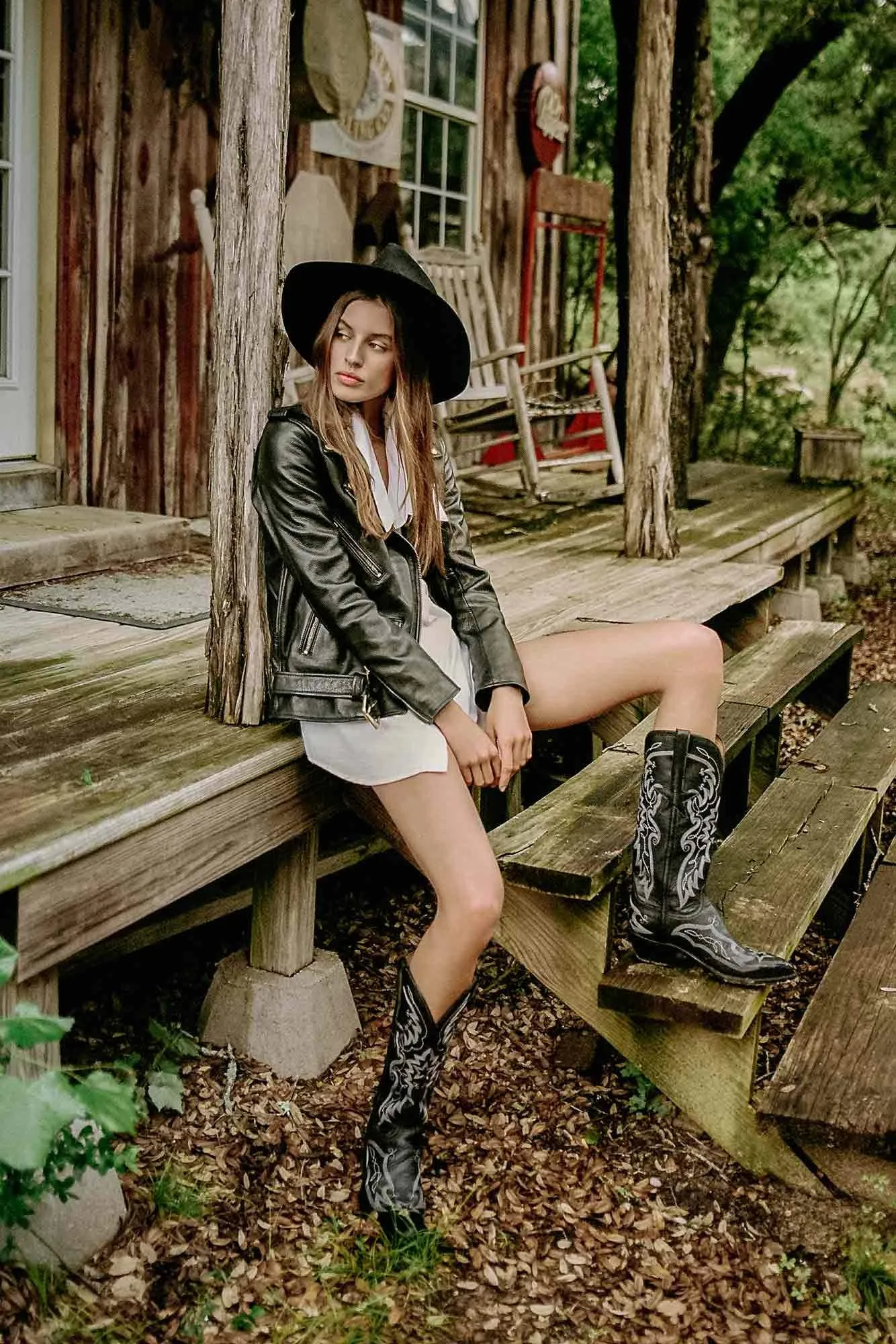 Understated Leather Easy Rider Jacket