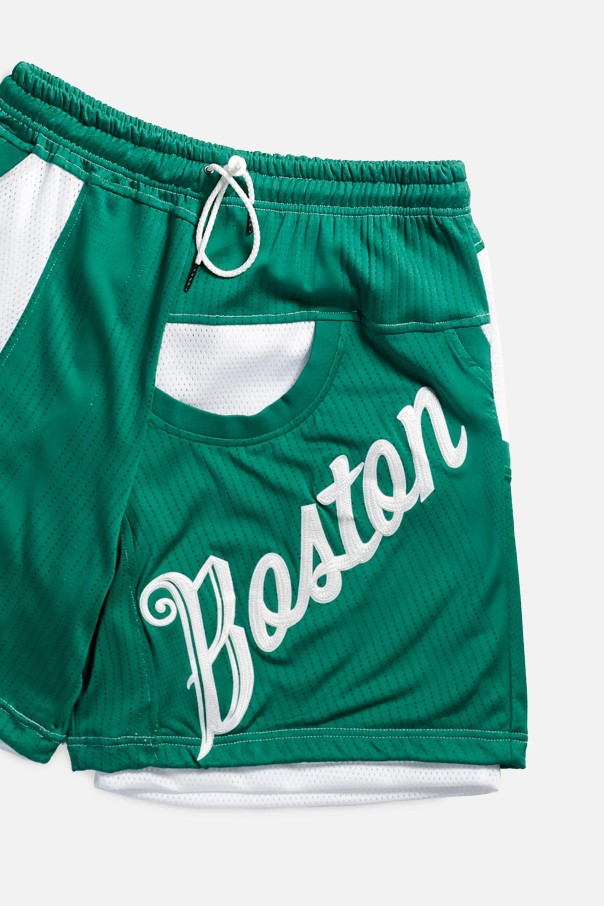 Unisex Rework Boston Celtics NBA Jersey Shorts - M