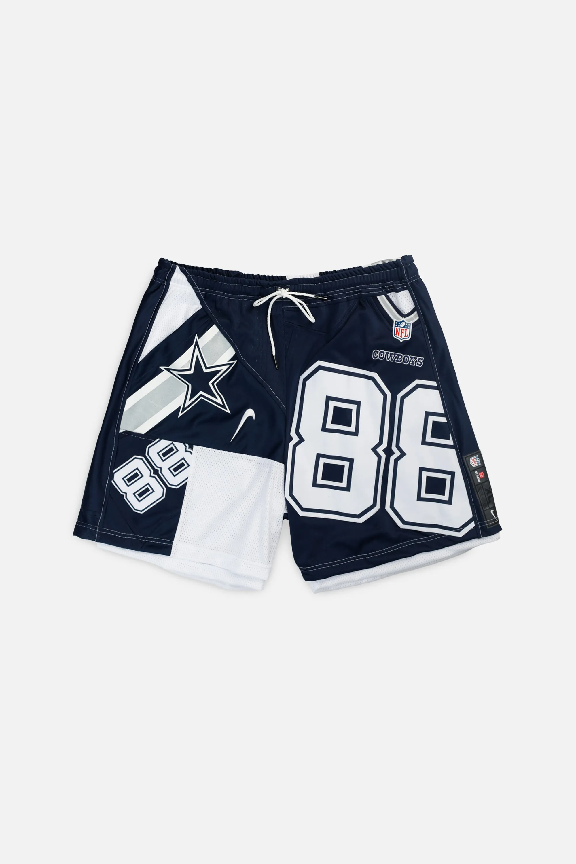 Unisex Rework T-shirts,  tops,  summer styles, sports vests, running tops,Vintage Nike Athletic Tee, Tops Sports Tops,  Sports Tops, Quick Dry, Short Sleeves Dallas Cowboys NFL Jersey Shorts - XL