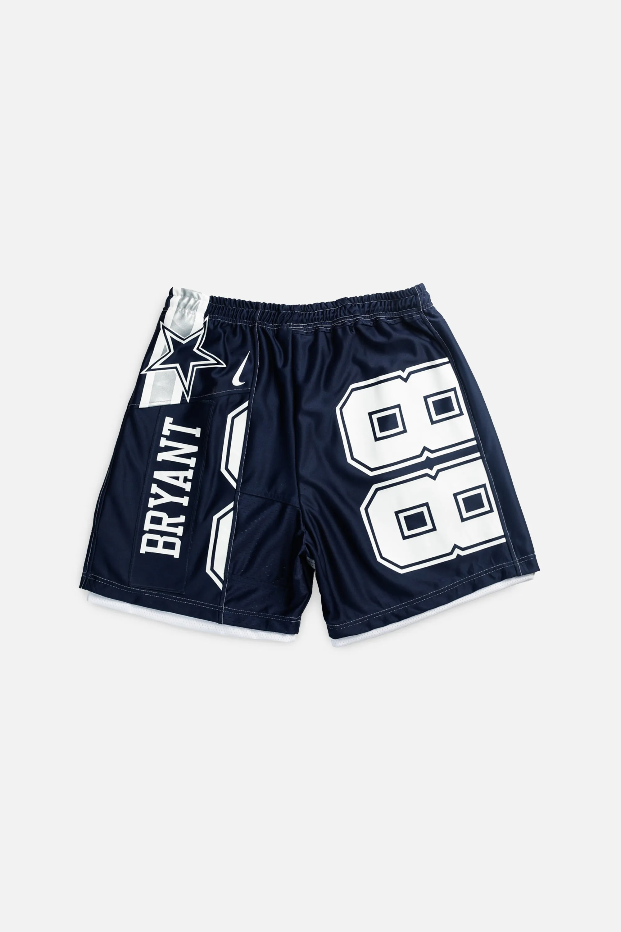 Unisex Rework Dallas Cowboys NFL Jersey Shorts - XL