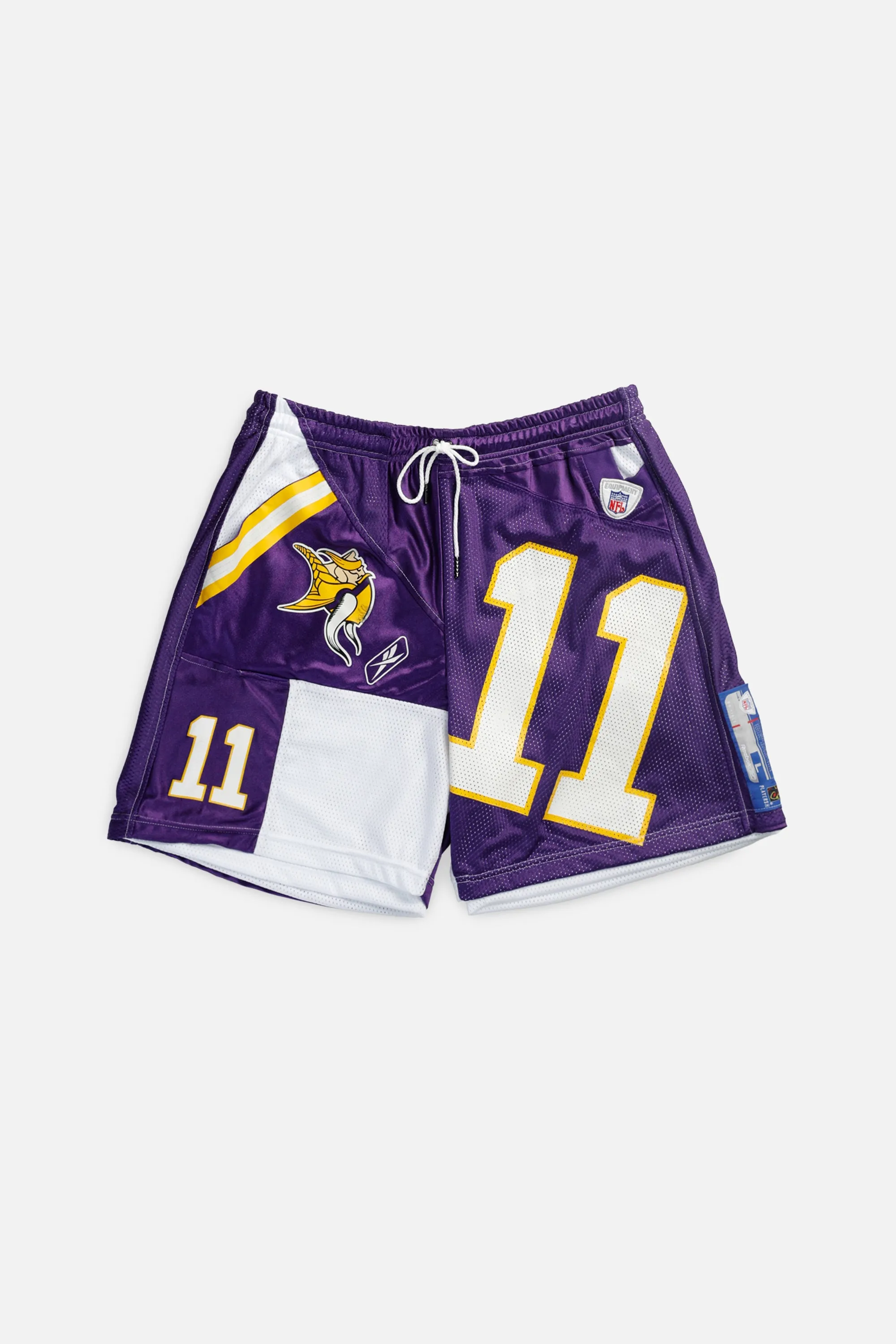 Unisex Rework T-shirts,  tops,  summer styles, sports vests, running tops,Vintage Nike Athletic Tee, Tops Sports Tops,  Sports Tops, Quick Dry, Short Sleeves Minnesota Vikings NFL Jersey Shorts - XL