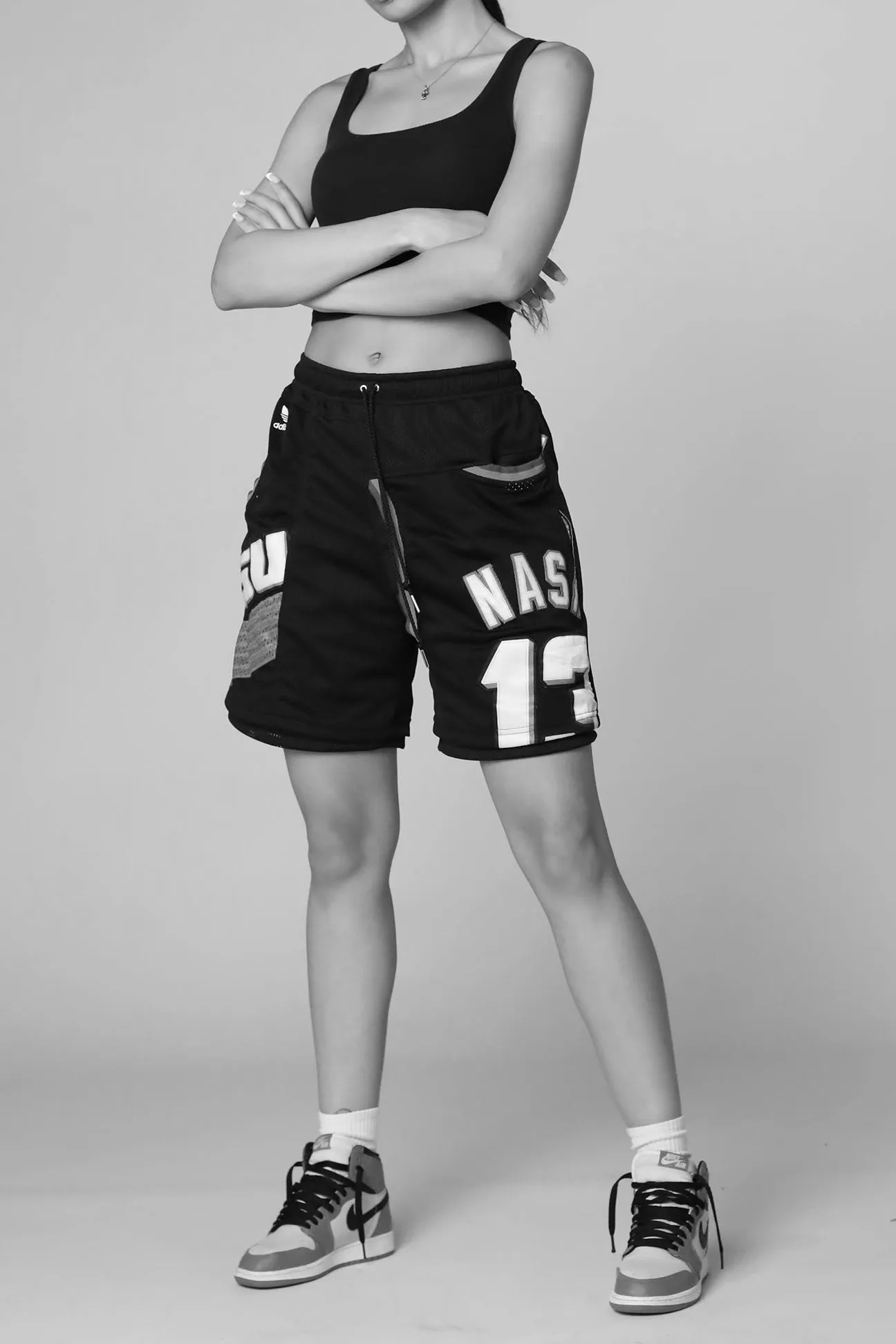 Unisex Rework Notre Dame Fighting Irish Jersey Shorts - S