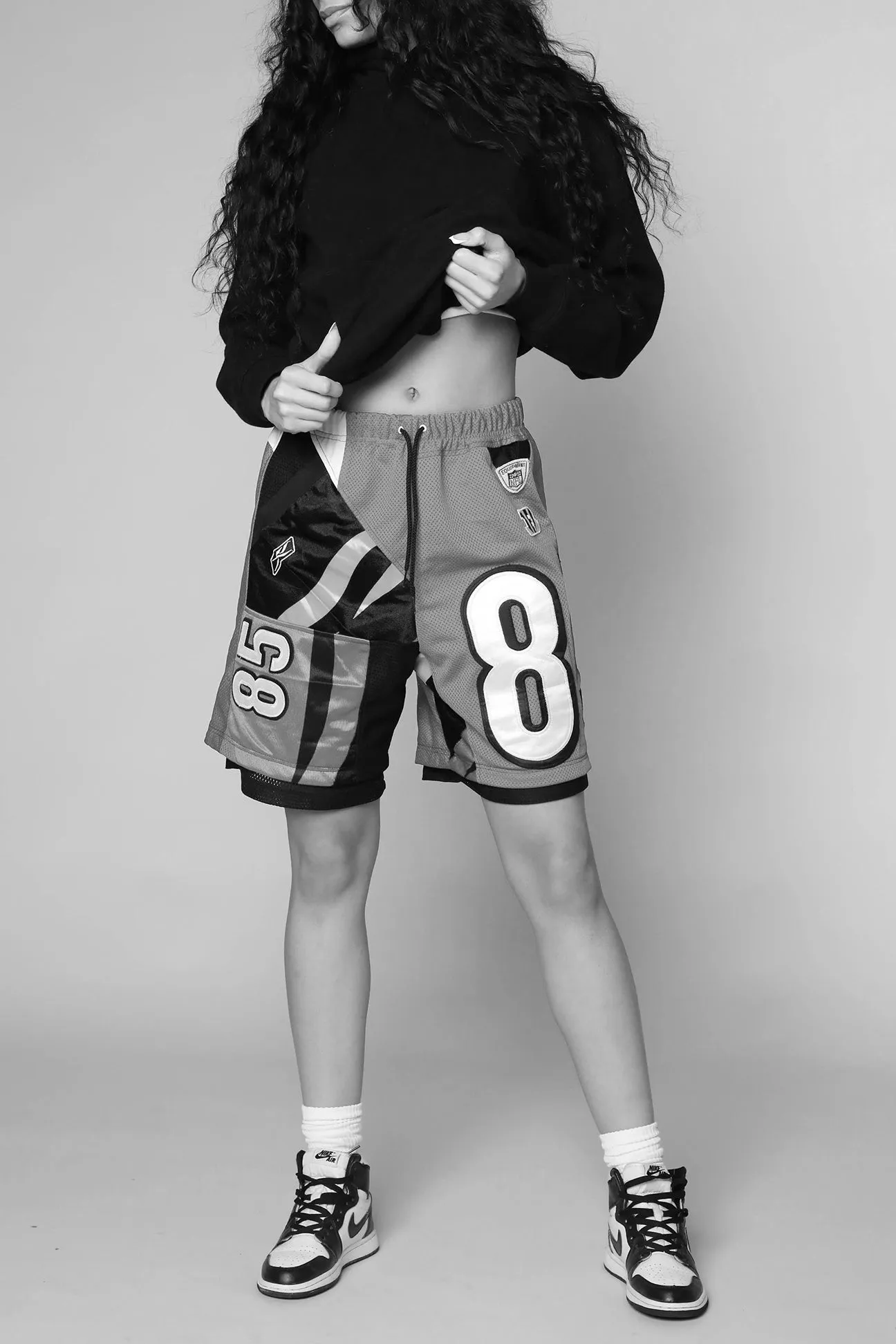 Unisex Rework Notre Dame Fighting Irish Jersey Shorts - S