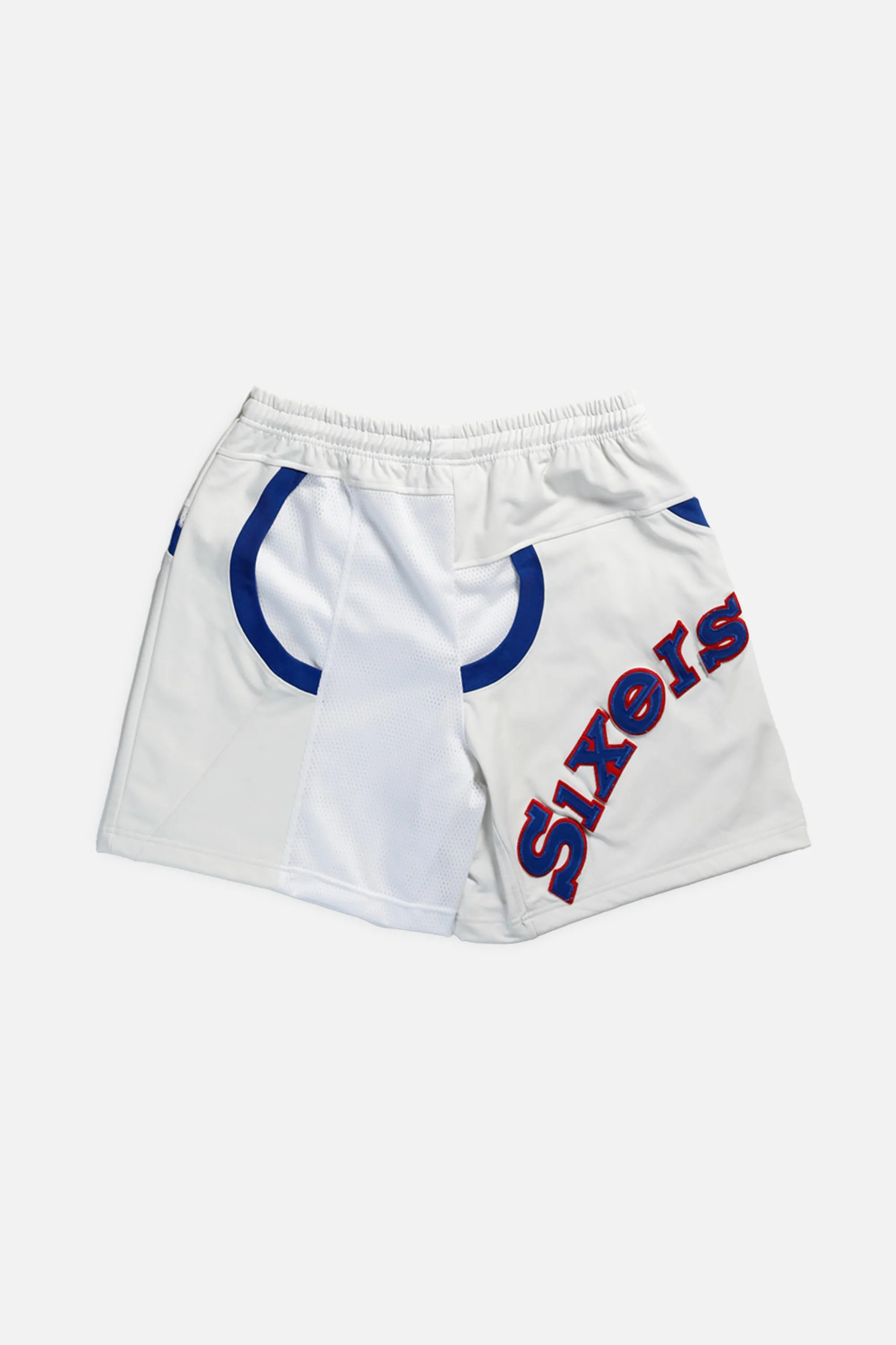 Unisex Rework Philadelphia 76ers NBA Jersey Shorts - L