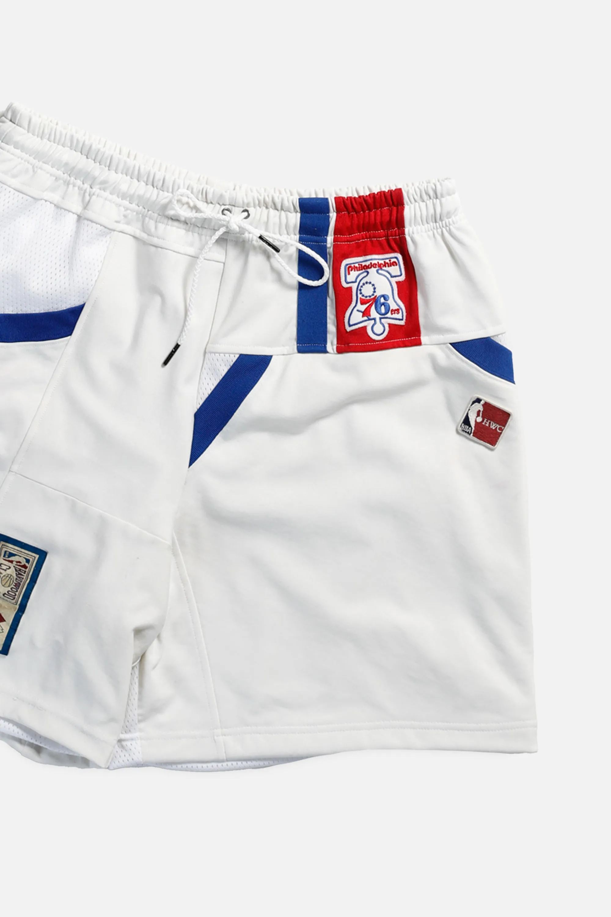 Unisex Rework Philadelphia 76ers NBA Jersey Shorts - L