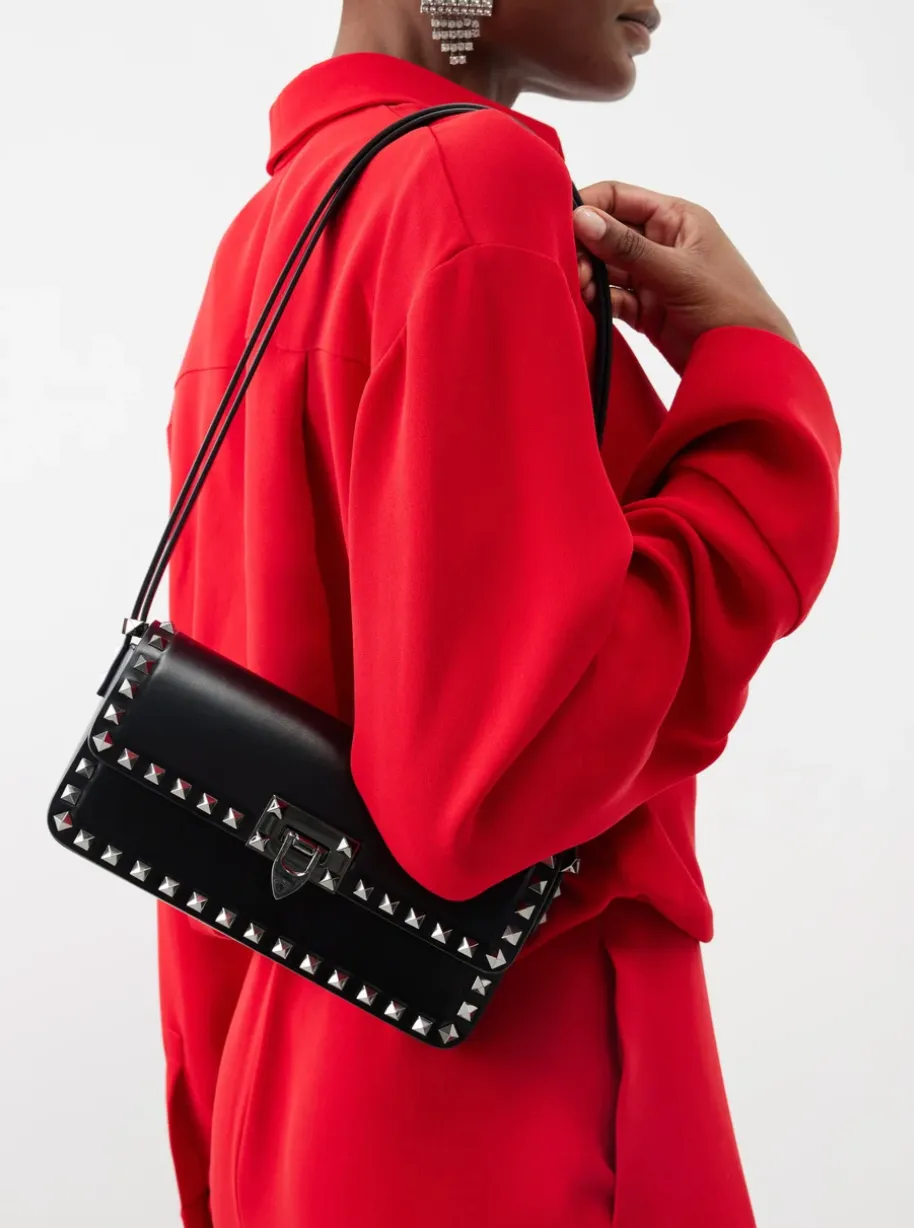 Valentino Garavani Rockstud23 East-West Shoulder Bag