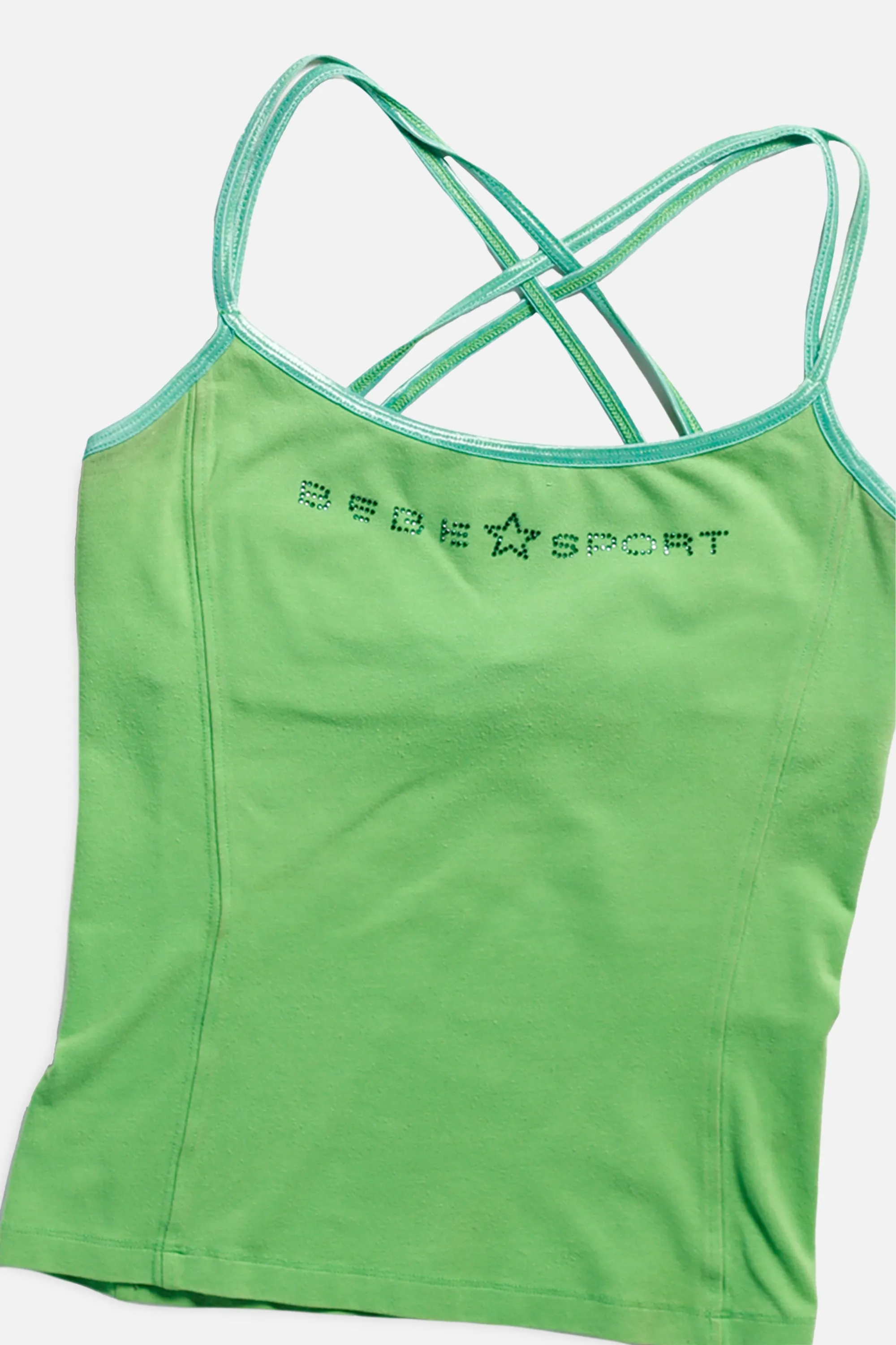 Vintage Bebe Sports Racer Tank - Women's M