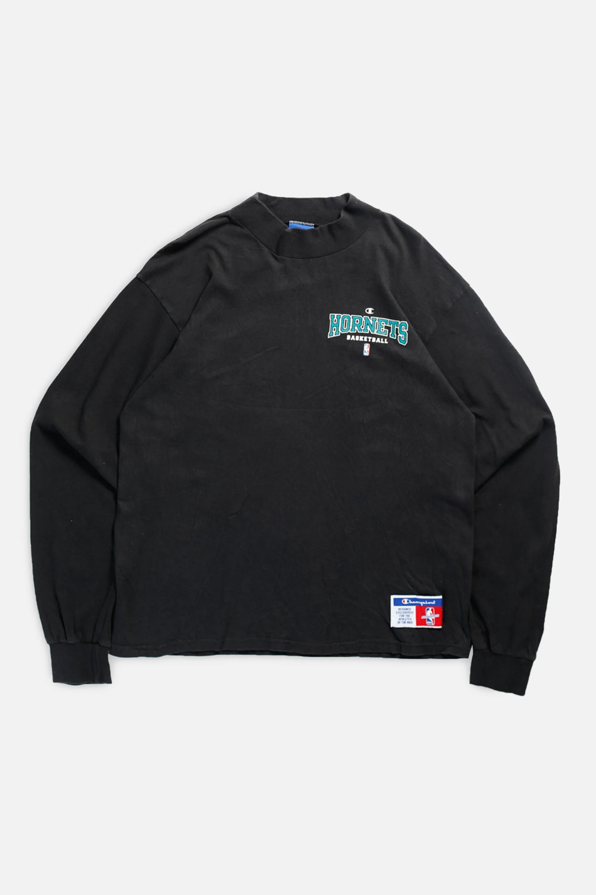Vintage Charlotte Hornets NBA Long Sleeve Tee - L