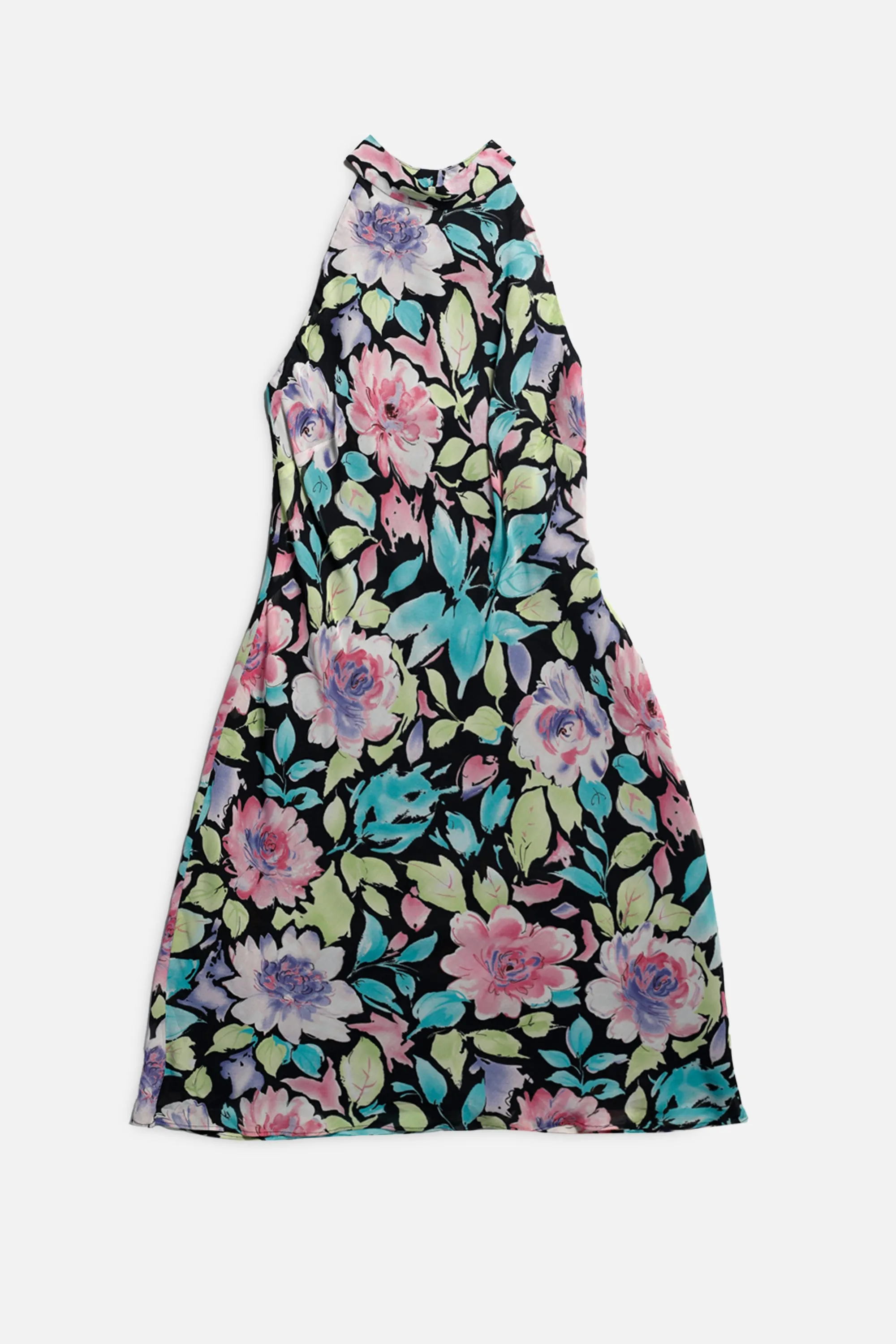 Vintage Halter Dress - Women's XS