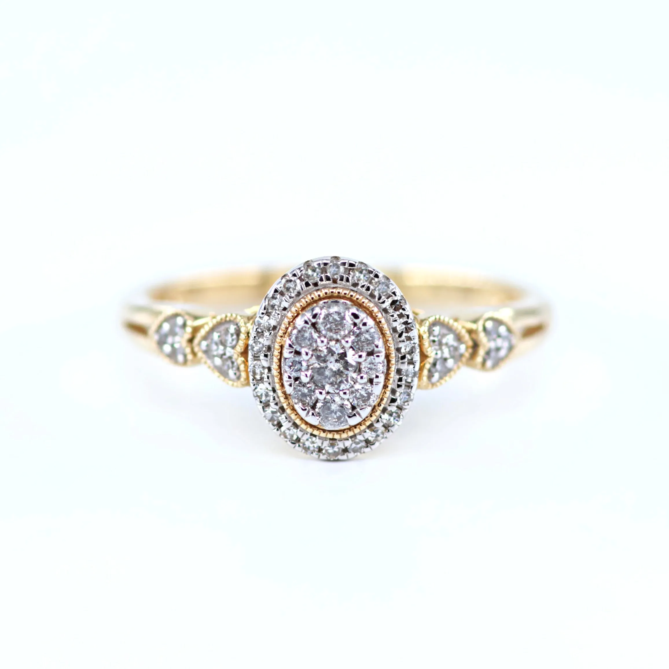 Vintage Oval Diamond Engagement Ring 4690048