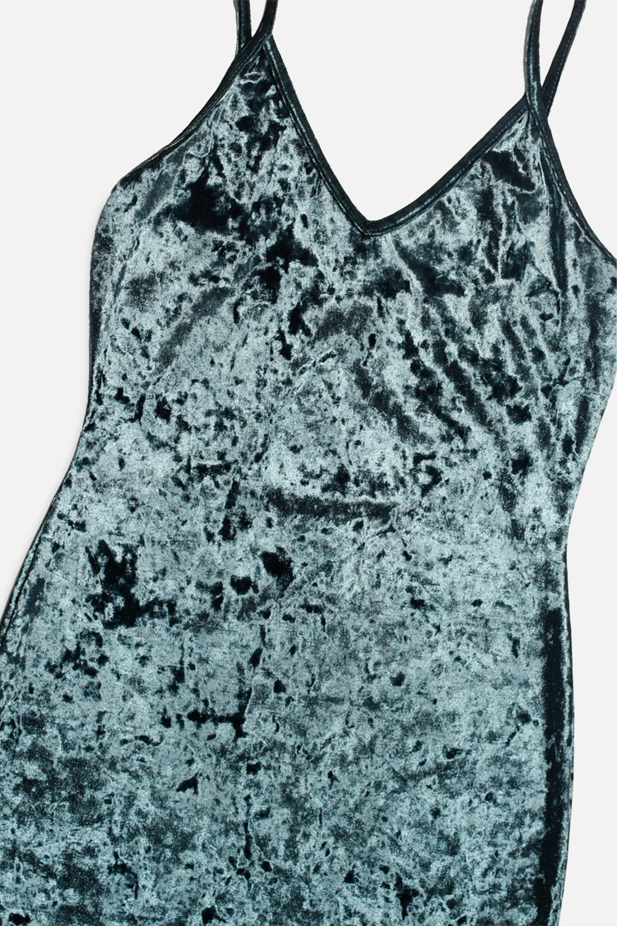 Vintage Velvet Mini Dress - Women's M