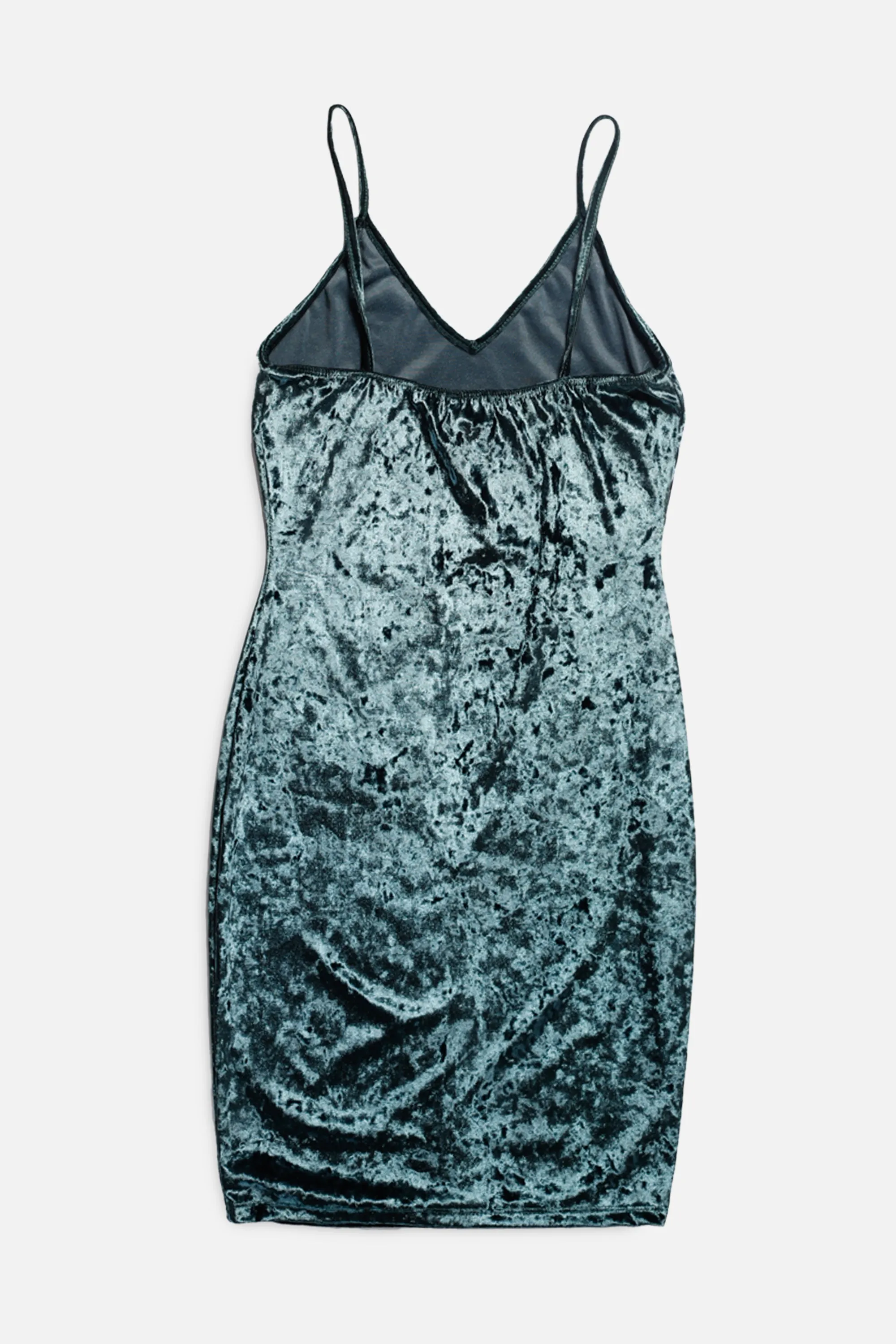 Vintage Velvet Mini Dress - Women's M