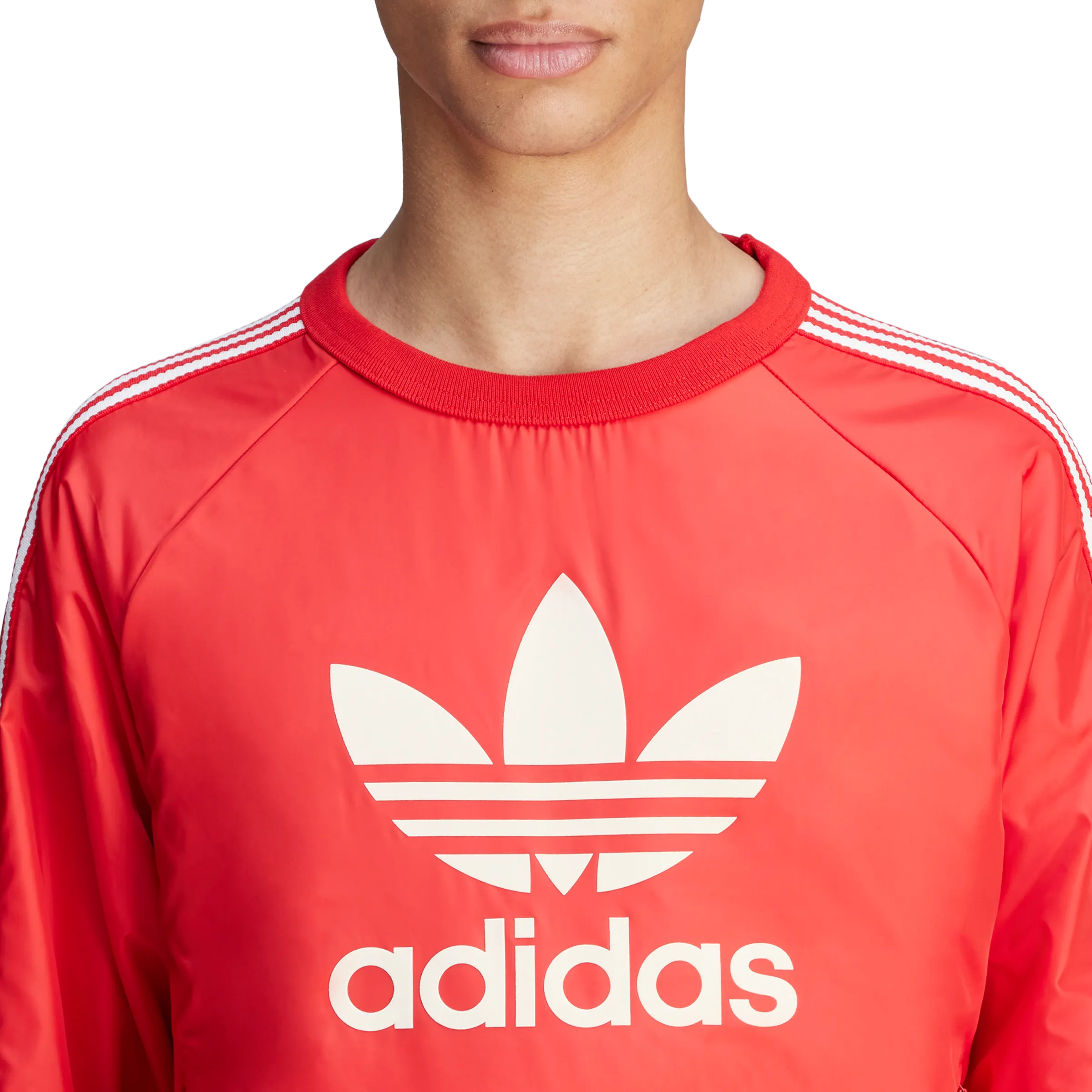   Wales Bonner Nylon Crew Jersey 'Better Scarlet'