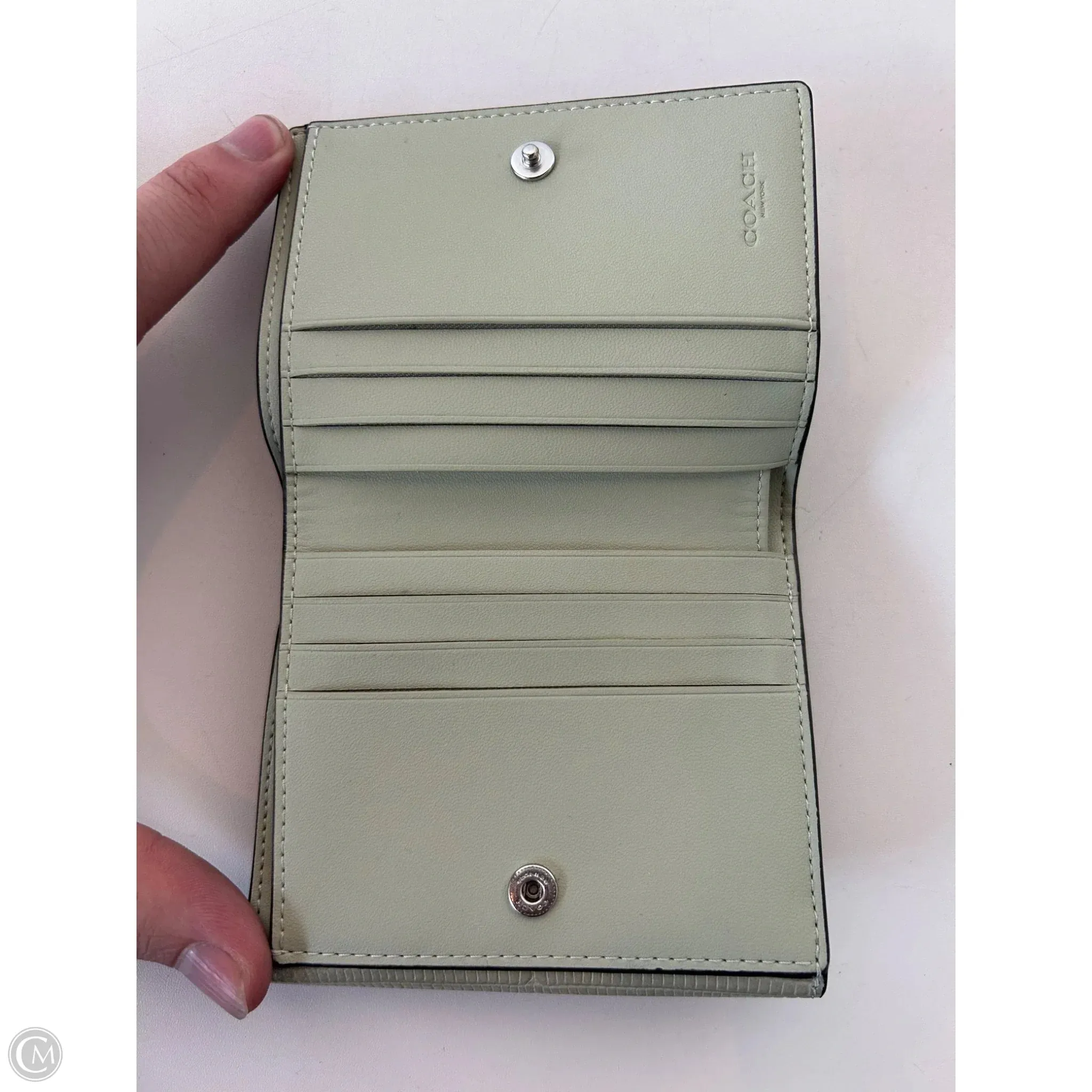 Wallet Designer By Coach, Size: Small
