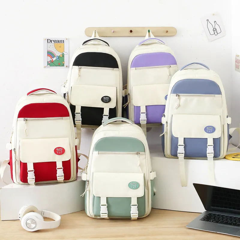 Waterproof backpack with large capacity, school bag 