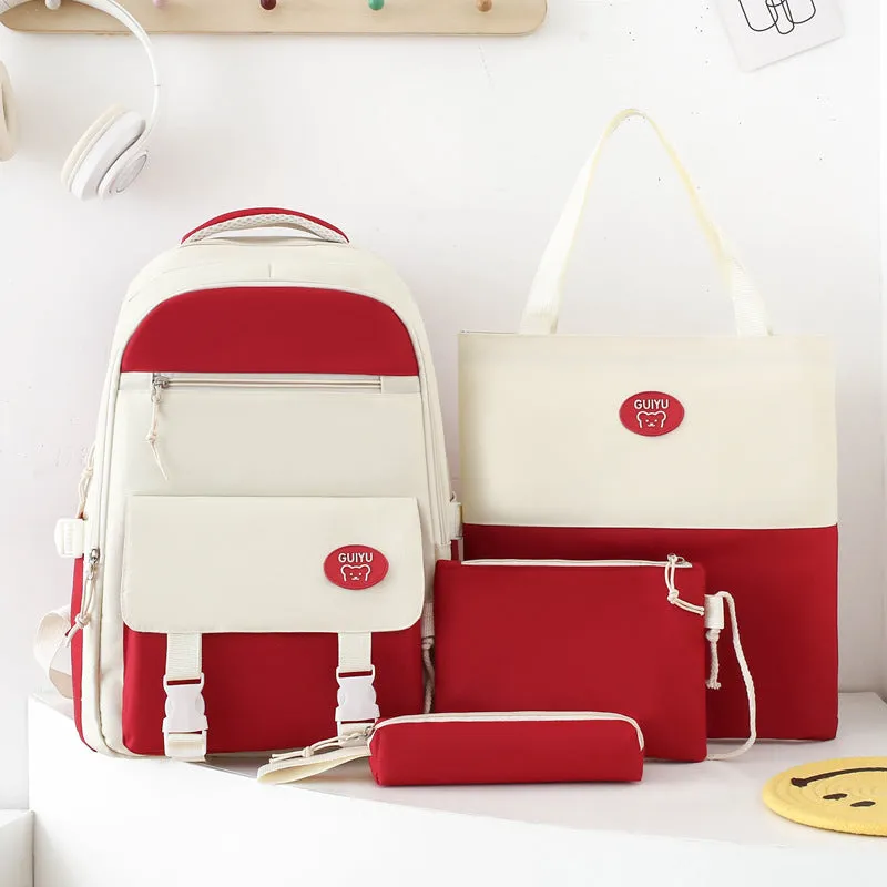 Waterproof backpack with large capacity, school bag