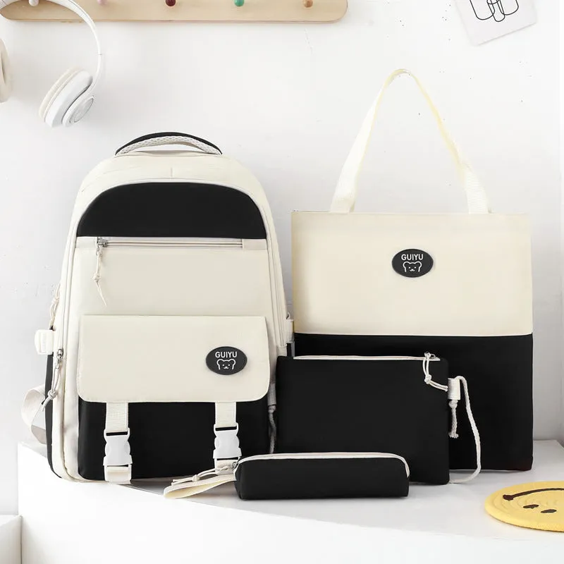 Waterproof backpack with large capacity, school bag