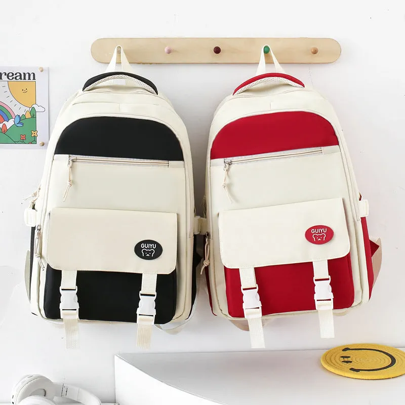 Waterproof backpack with large capacity, school bag